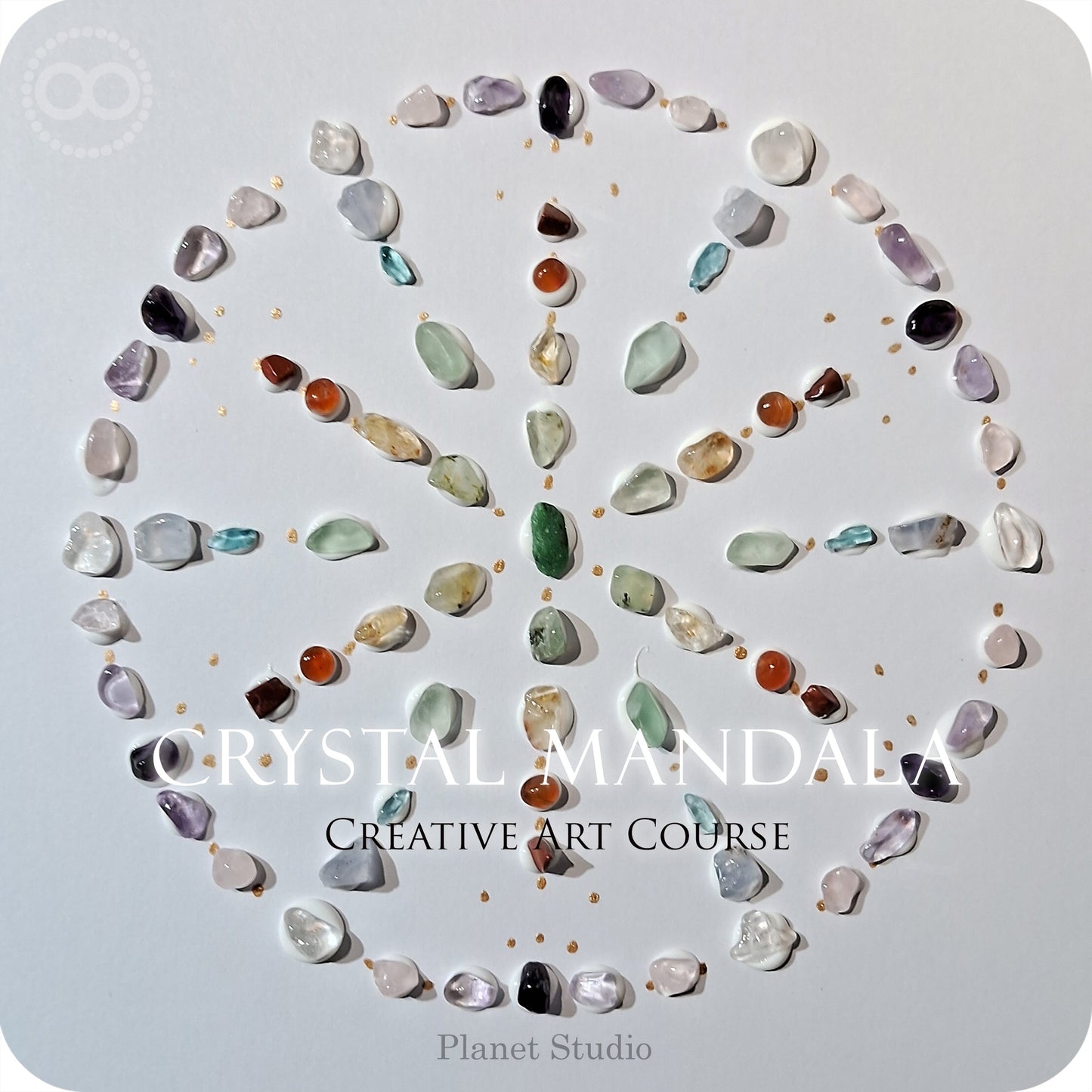 晶礦曼陀羅 ✹ 星球體驗課程 Crystal Mandala Workshop