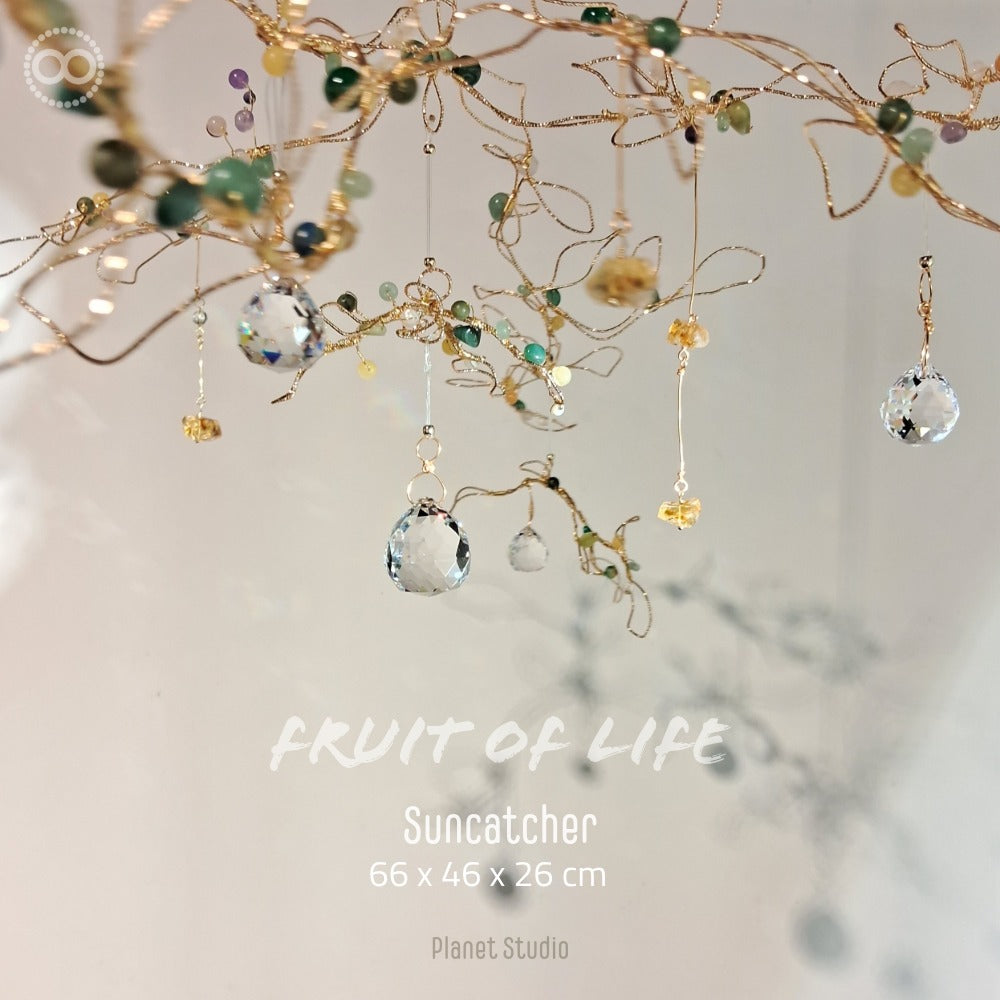 Fruit of Life - Crystal Sun Catcher 星球 ✦ 光織御守 Collectible Work of Light |Planet Studio - Sun019