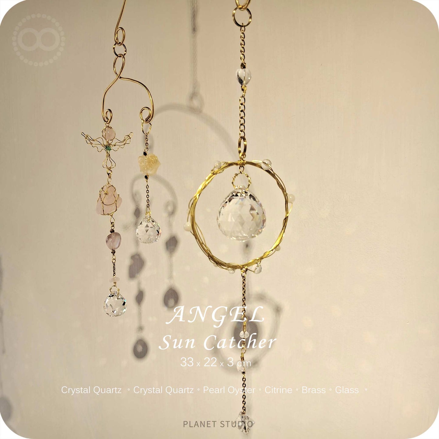 Lovingly collected with thanks ✧ 星球 ✹ 光織御守 Sun Catcher ✡ Angel - Sun 009