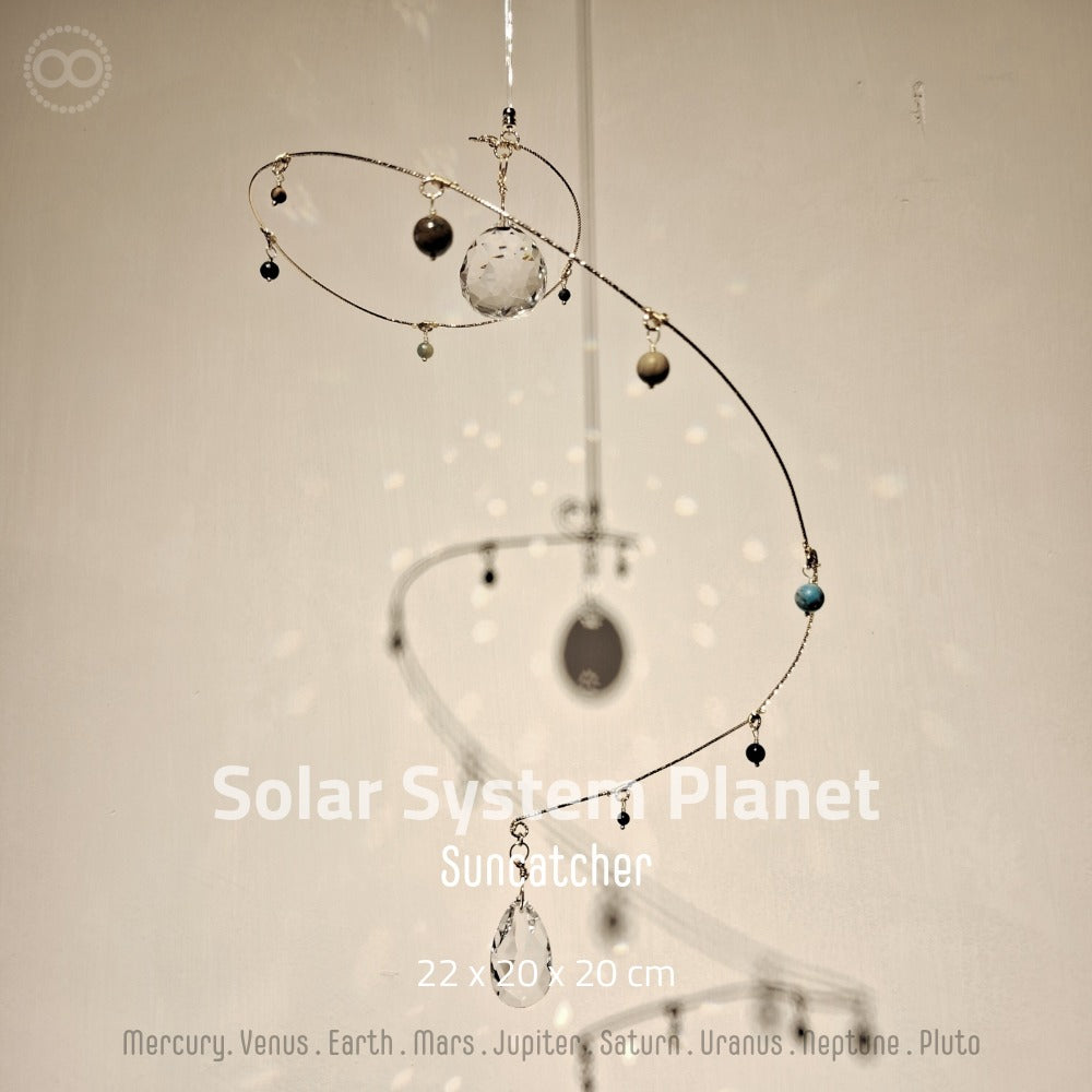 Solar System - Crystal Sun Catcher 星球 ✦ 光織御守 Collectible Work of Light |Planet Studio - Sun018
