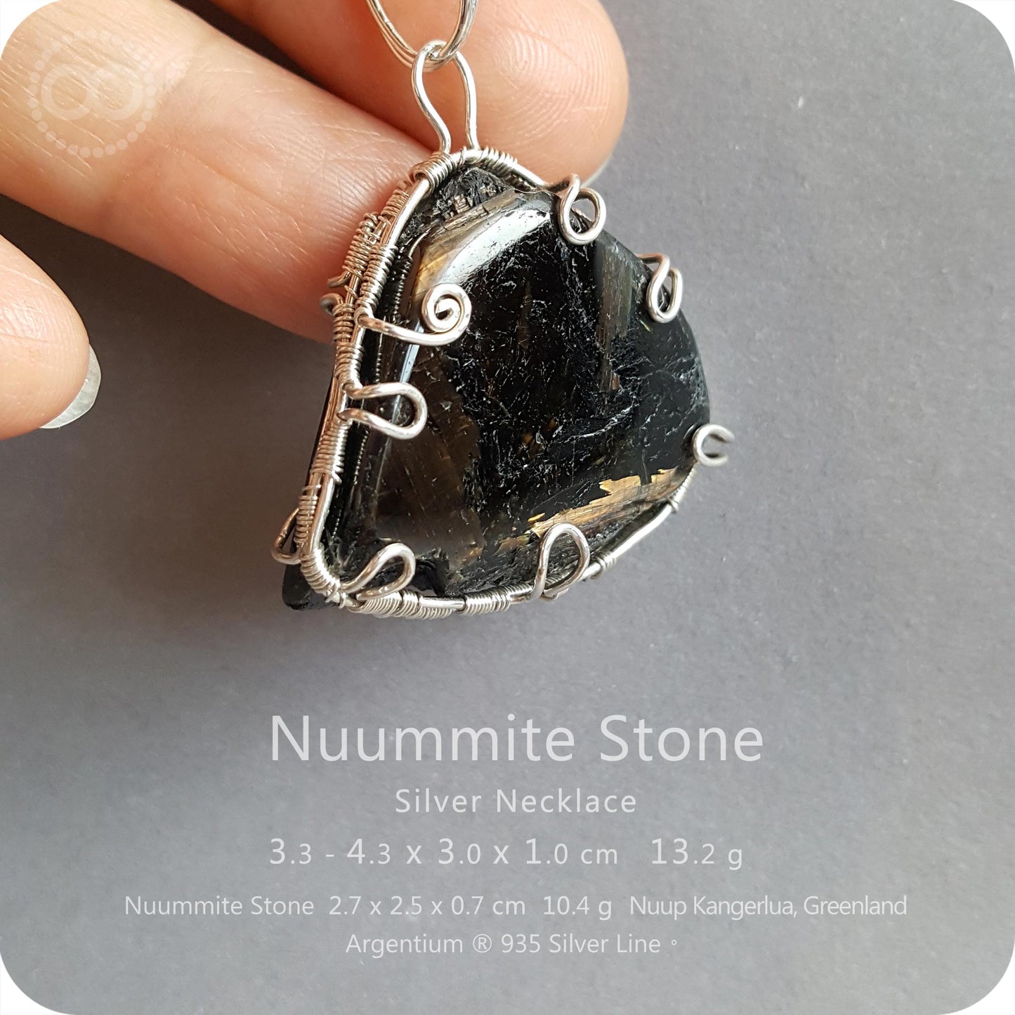 NUUMMITE Silver Necklace - H205