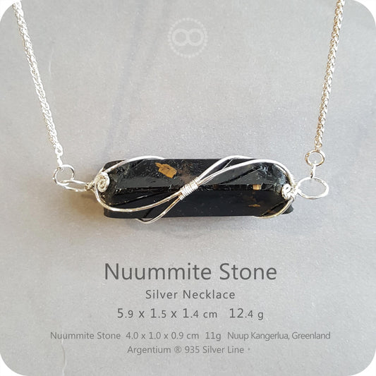 NUUMMITE Silver Necklace - H206
