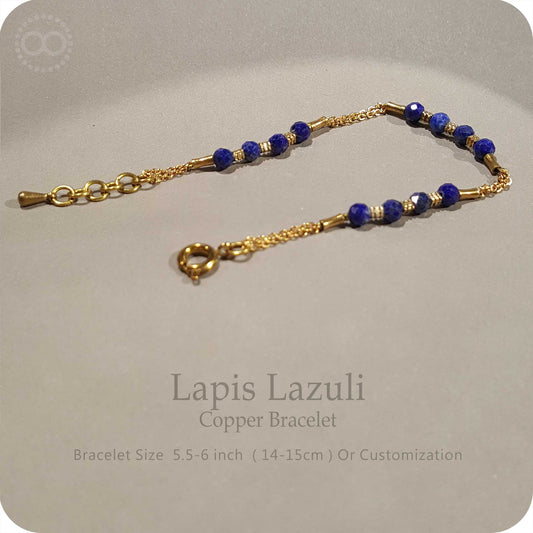 Planetenarmband★ Lapislazuli★ HB004