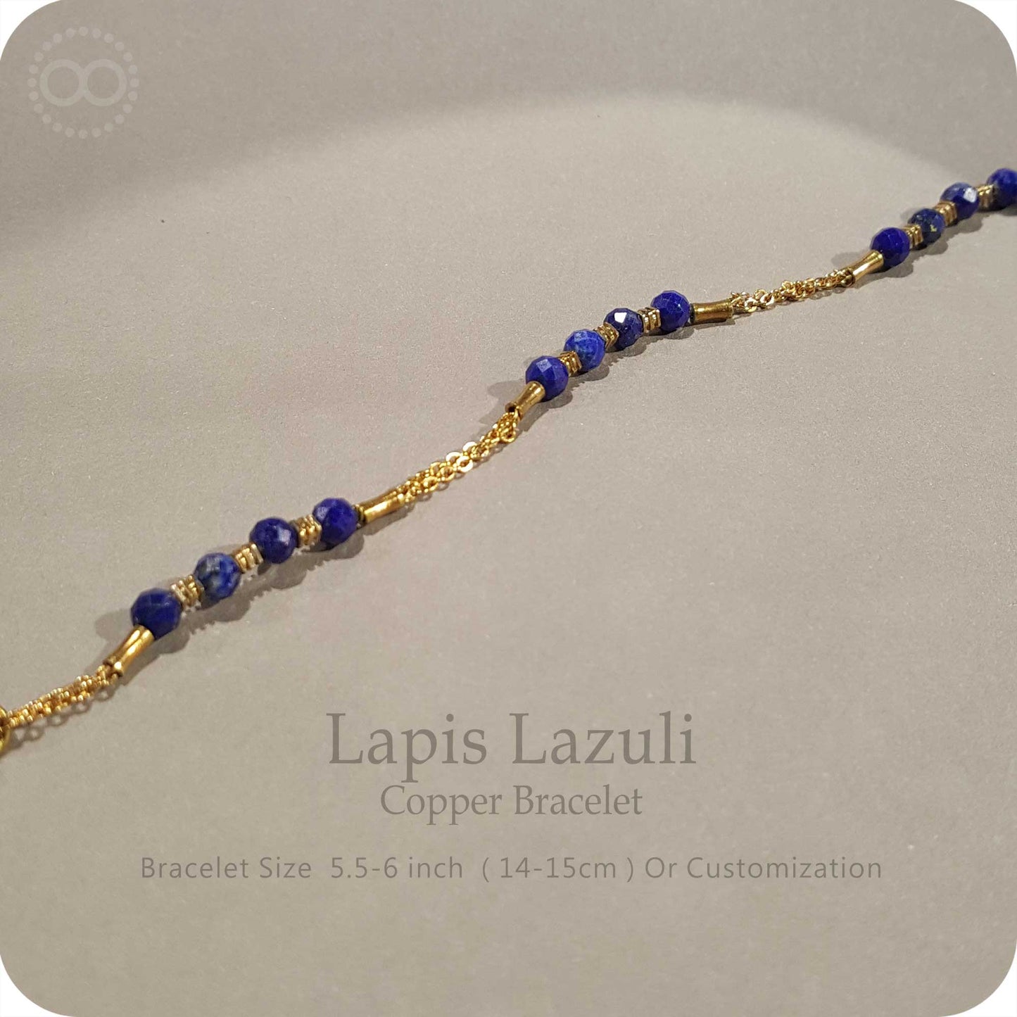 Planetenarmband★ Lapislazuli★ HB004
