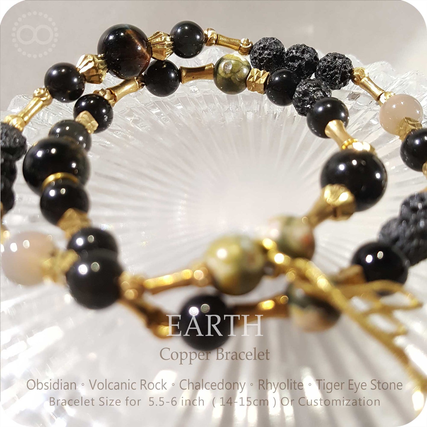 Planet-Armband★ ERDE Land des Überflusses★ Armband HB007