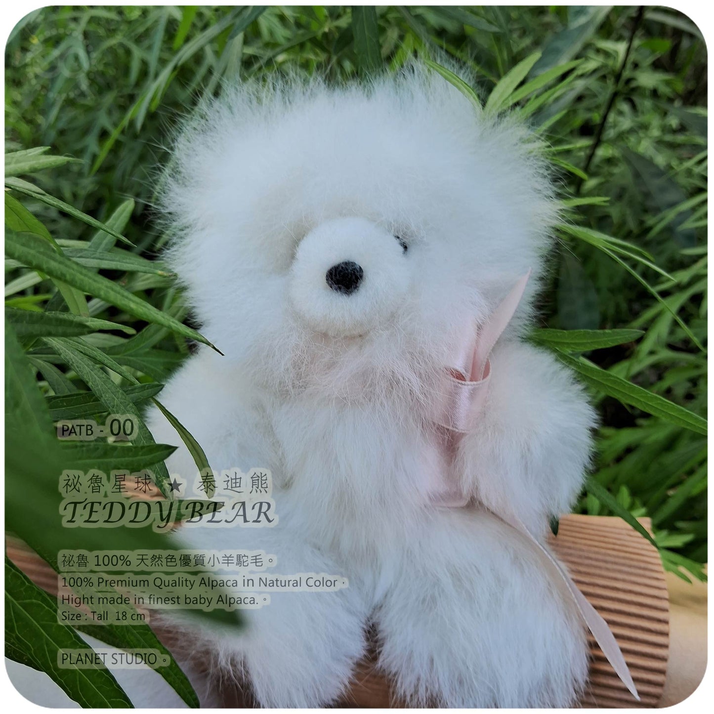 泰迪熊Teddy Bear 祕魯星球 ✹ 純羊駝毛