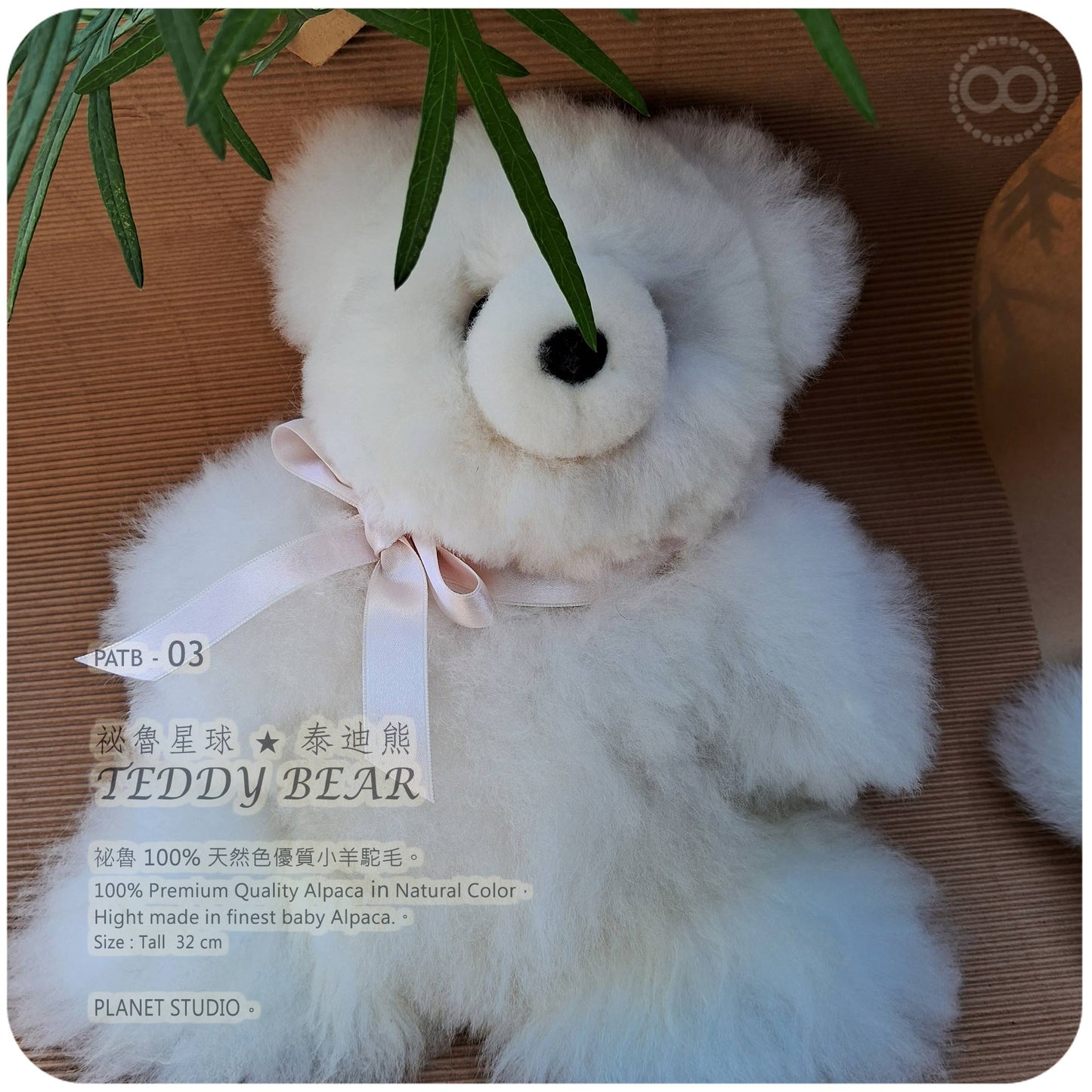 泰迪熊Teddy Bear 祕魯星球 ✹ 純羊駝毛