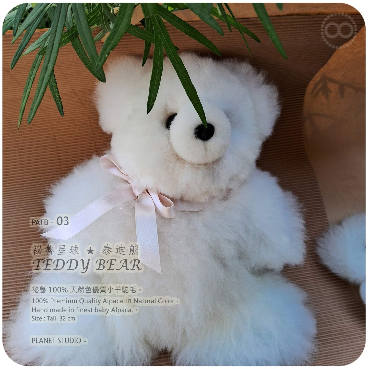 泰迪熊Teddy Bear 祕魯星球 ✹ 純羊駝毛