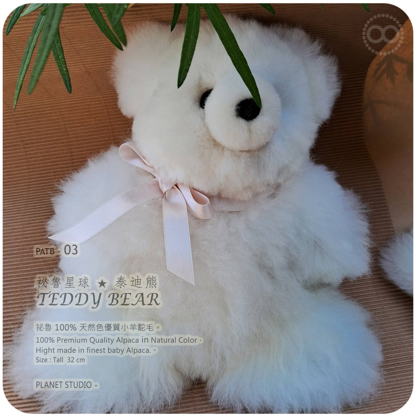 泰迪熊Teddy Bear 祕魯星球 ✹ 純羊駝毛