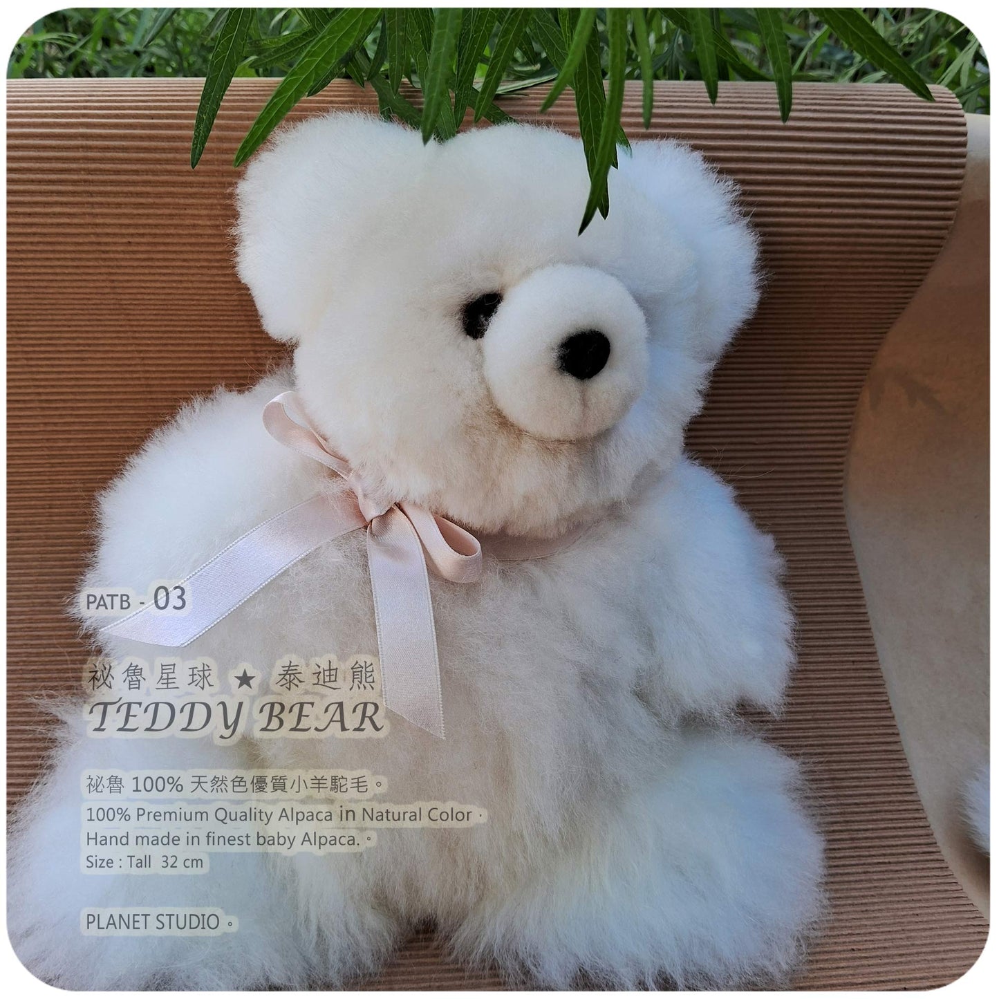 泰迪熊Teddy Bear 祕魯星球 ✹ 純羊駝毛