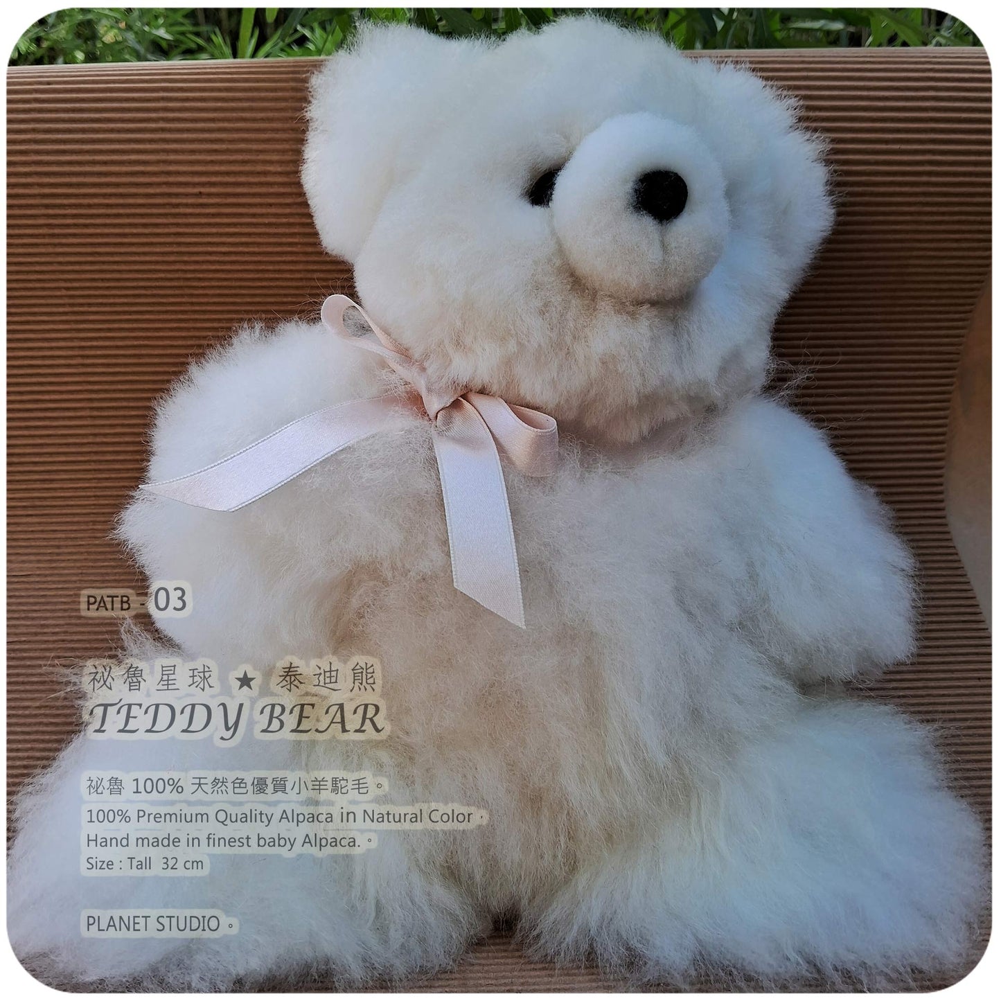 泰迪熊Teddy Bear 祕魯星球 ✹ 純羊駝毛