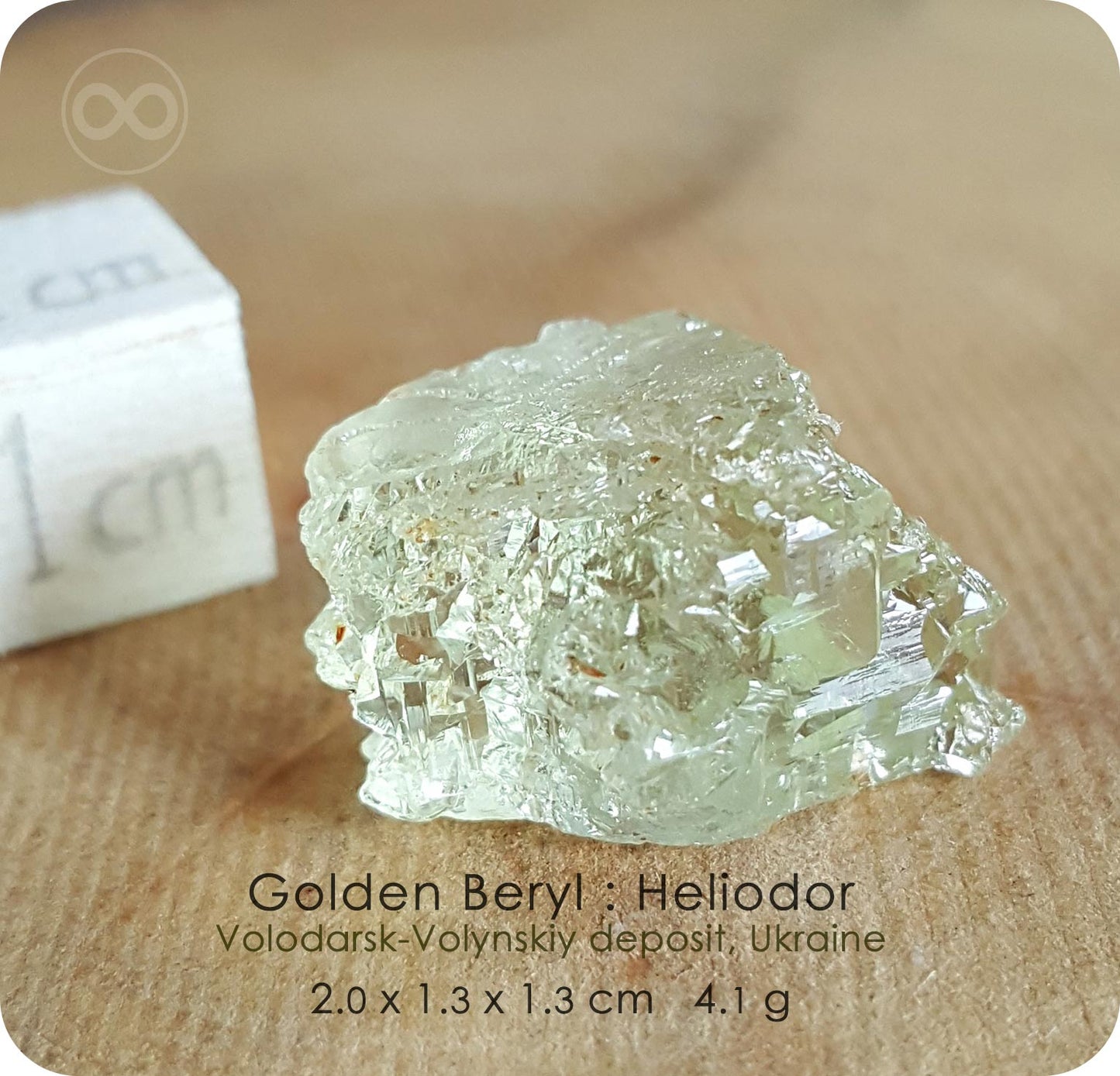 Auric Lumina ✦ Heliodor 金色光輝 ✦ 金色綠柱石10K SOLID Gold Pendant 10K金墜- H236