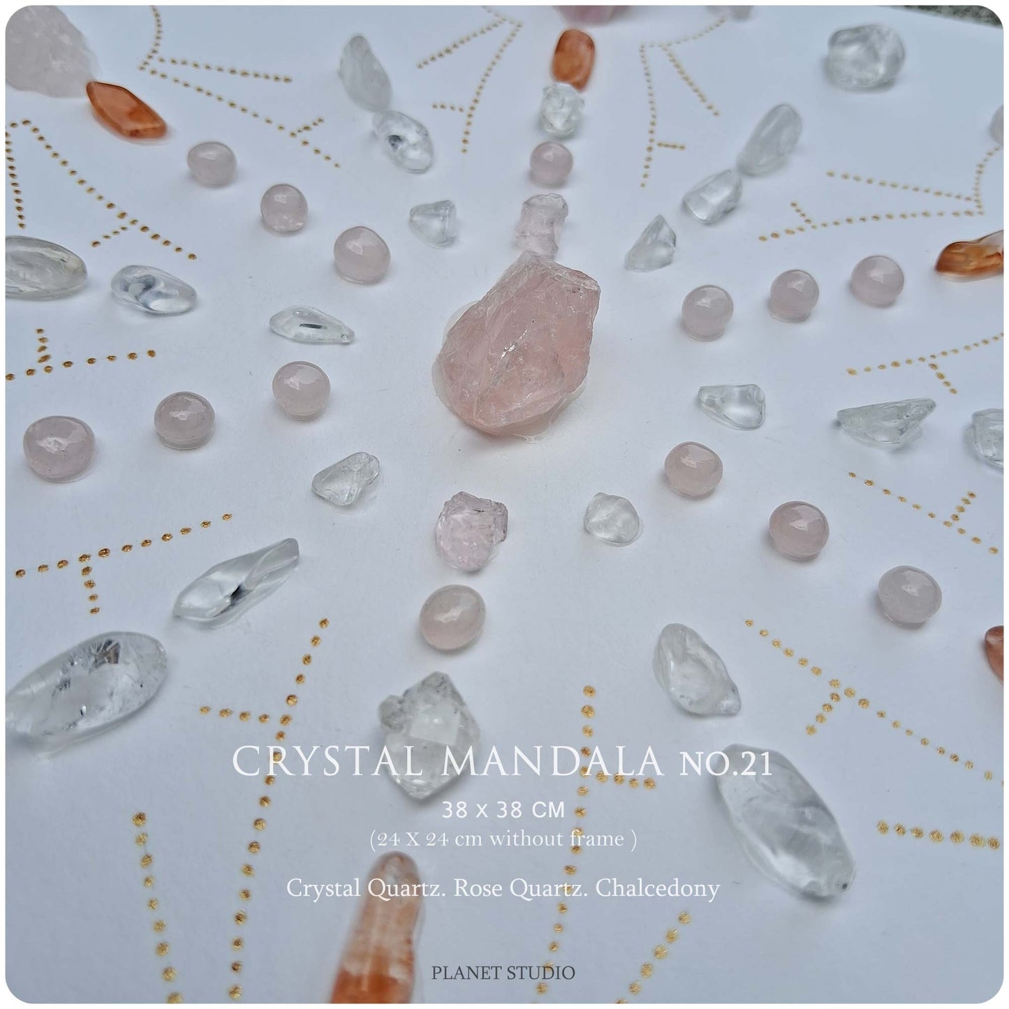 星球 ✹ 晶礦曼陀羅 Crystal MANDALA no. 21