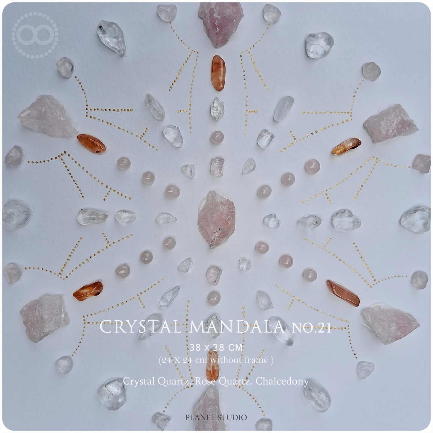 星球 ✹ 晶礦曼陀羅 Crystal MANDALA no. 21