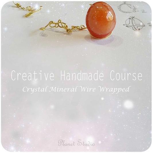 星球 ✹ 晶礦編織 :: 課程  Creative Handmade  Course ∞ Crystal Mineral Wire Wrapped