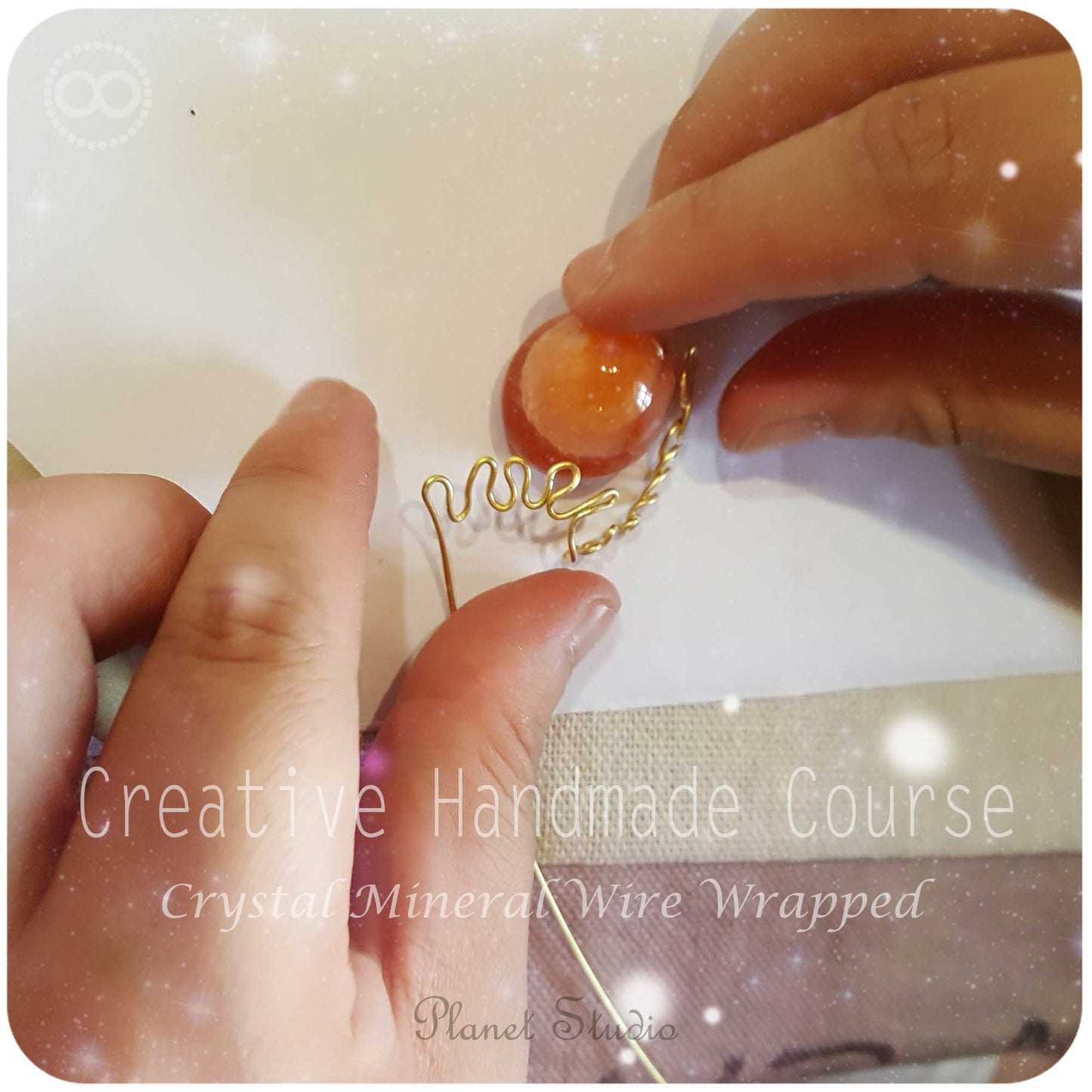 星球 ✹ 晶礦編織 :: 課程  Creative Handmade  Course ∞ Crystal Mineral Wire Wrapped