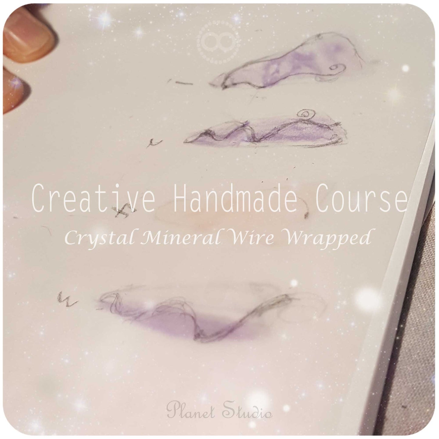 星球 ✹ 晶礦編織 :: 課程  Creative Handmade  Course ∞ Crystal Mineral Wire Wrapped