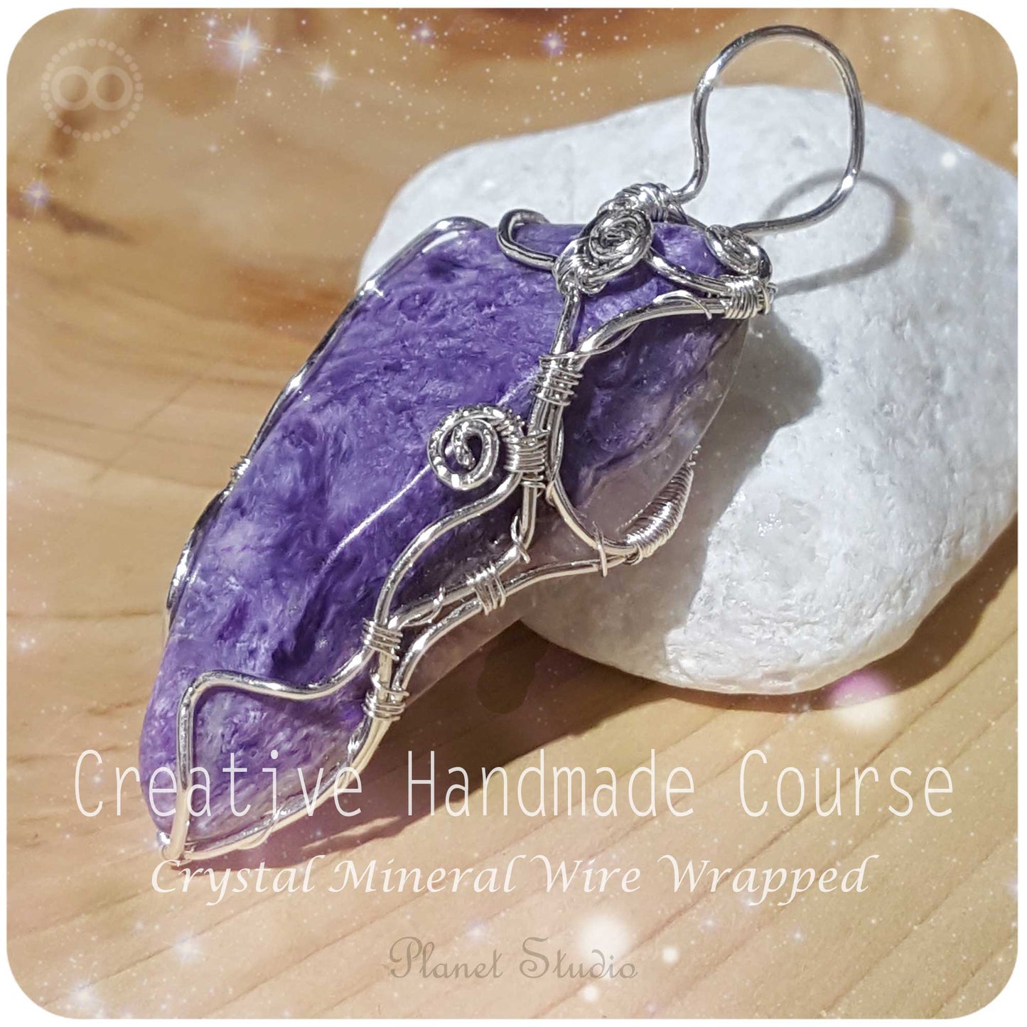 星球 ✹ 晶礦編織 :: 課程  Creative Handmade  Course ∞ Crystal Mineral Wire Wrapped