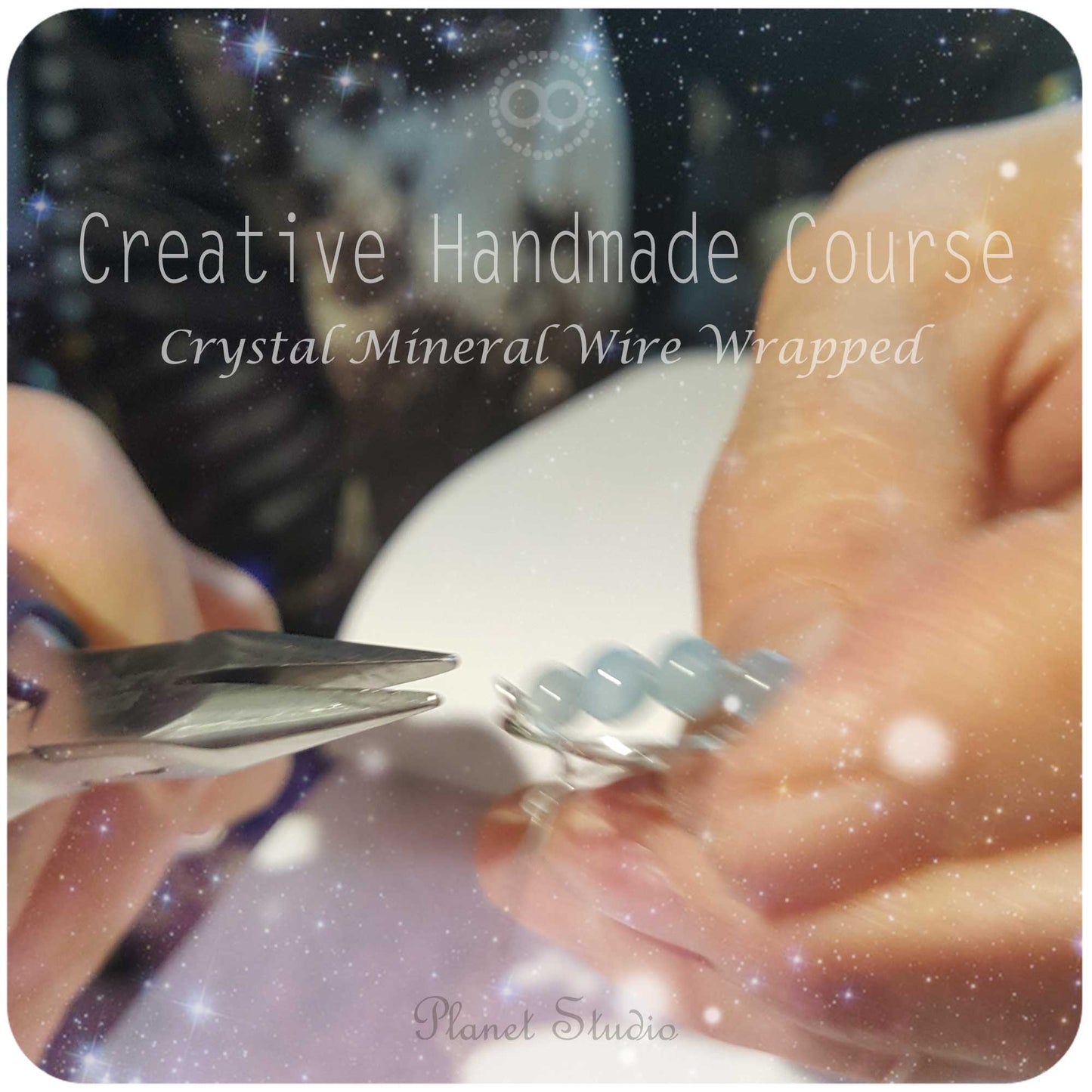 星球 ✹ 晶礦編織 :: 課程  Creative Handmade  Course ∞ Crystal Mineral Wire Wrapped