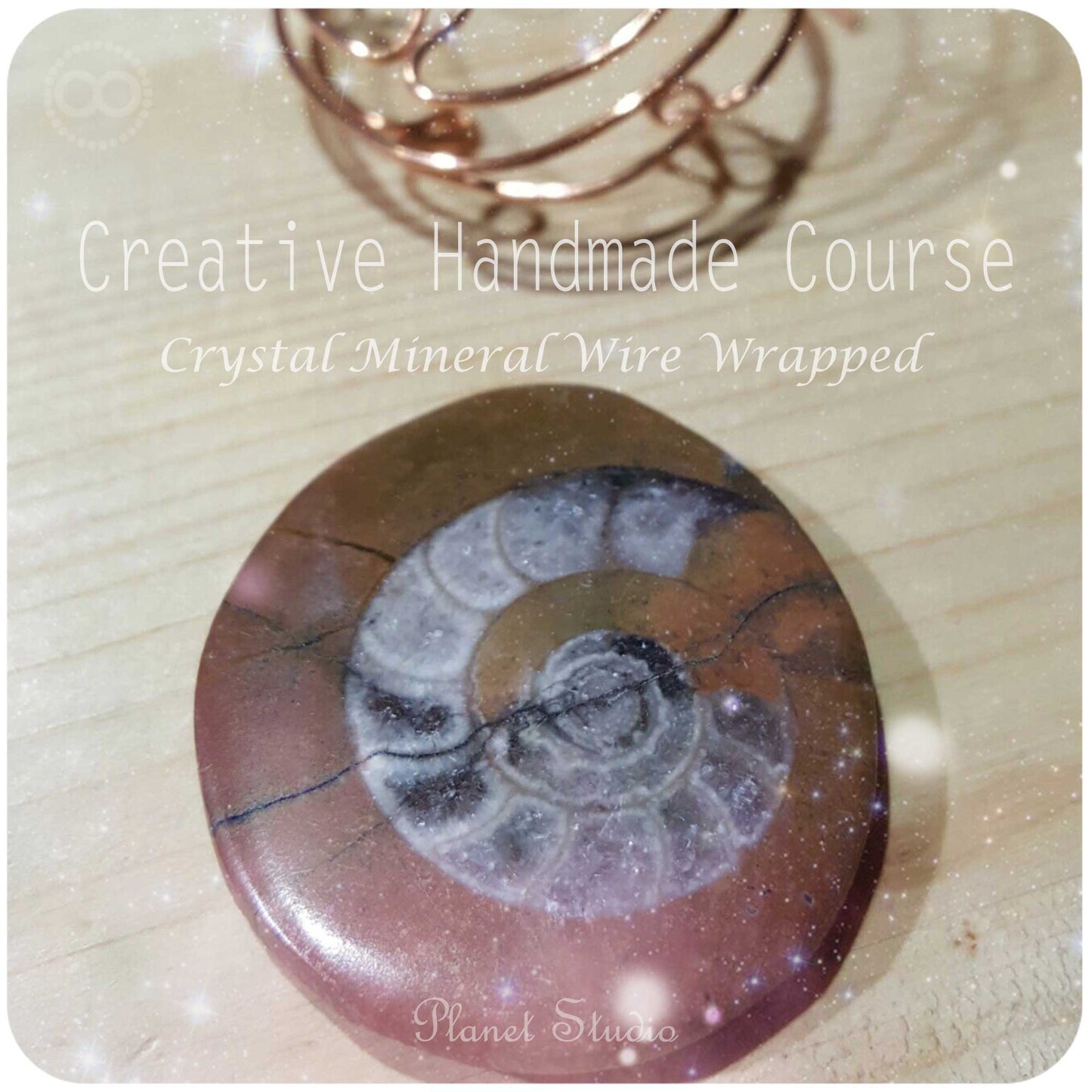 星球 ✹ 晶礦編織 :: 課程  Creative Handmade  Course ∞ Crystal Mineral Wire Wrapped