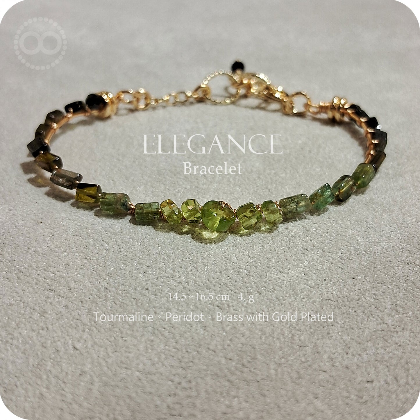 Tourmaline 星球 ✹ 律動 Bracelet 手環 EleganceB001