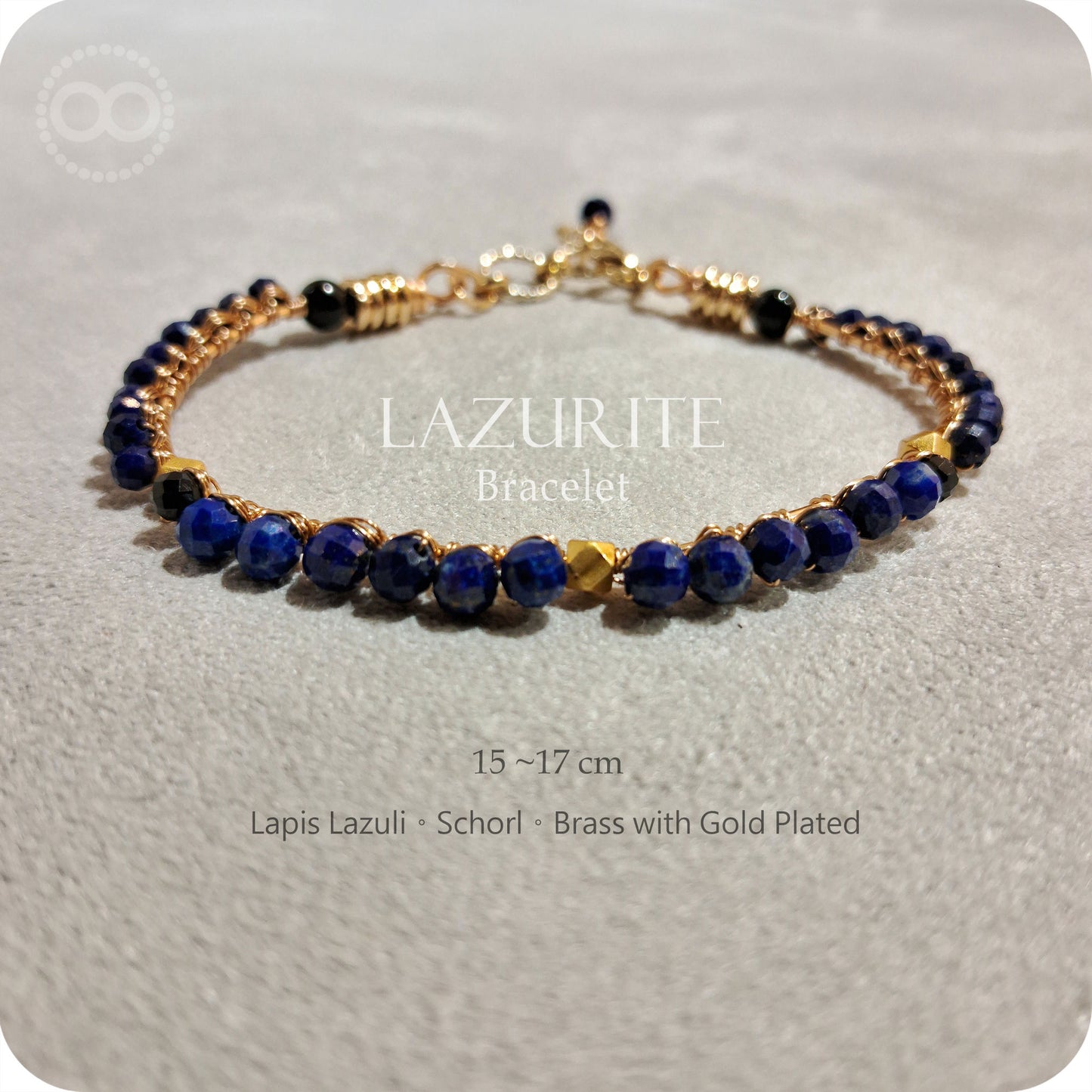 Lazurite 星球 ✹ 湛藍 Bracelet 手環 EleganceB002