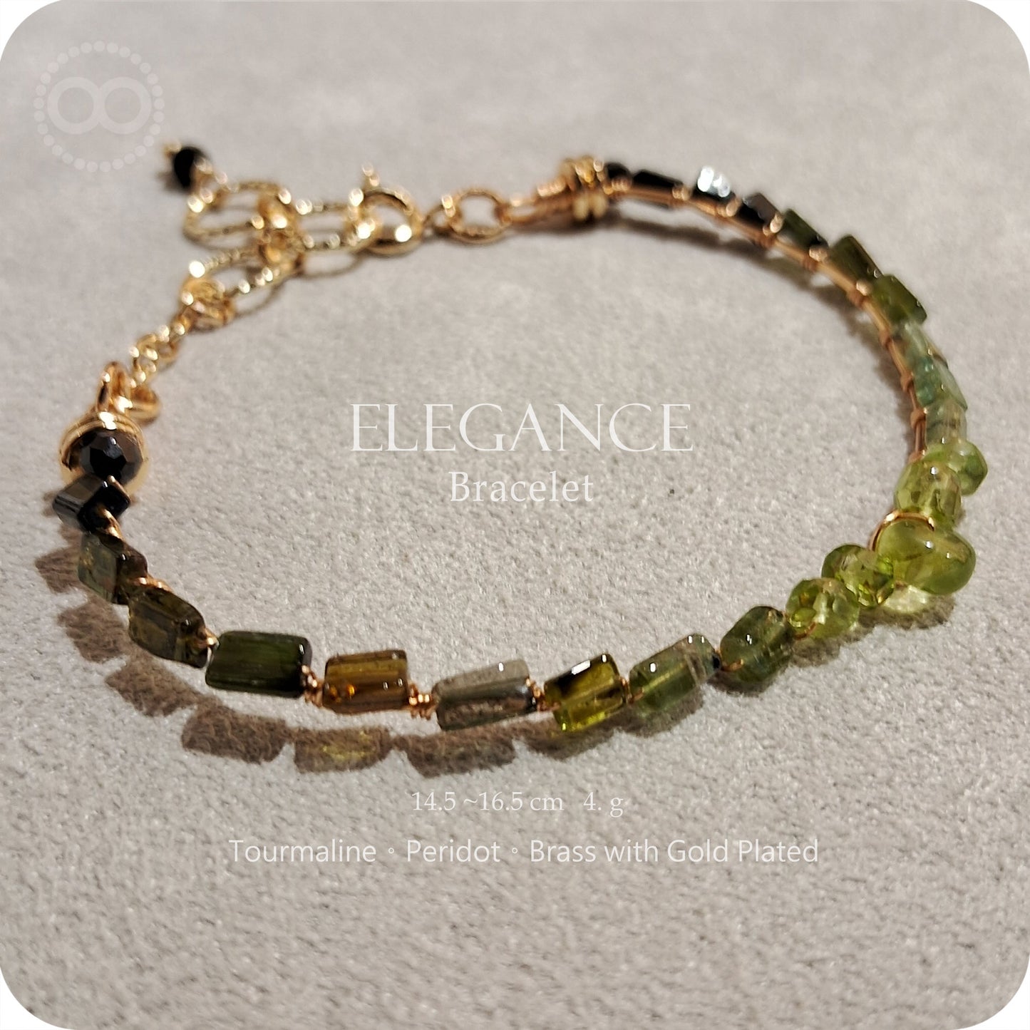 Tourmaline 星球 ✹ 律動 Bracelet 手環 EleganceB001