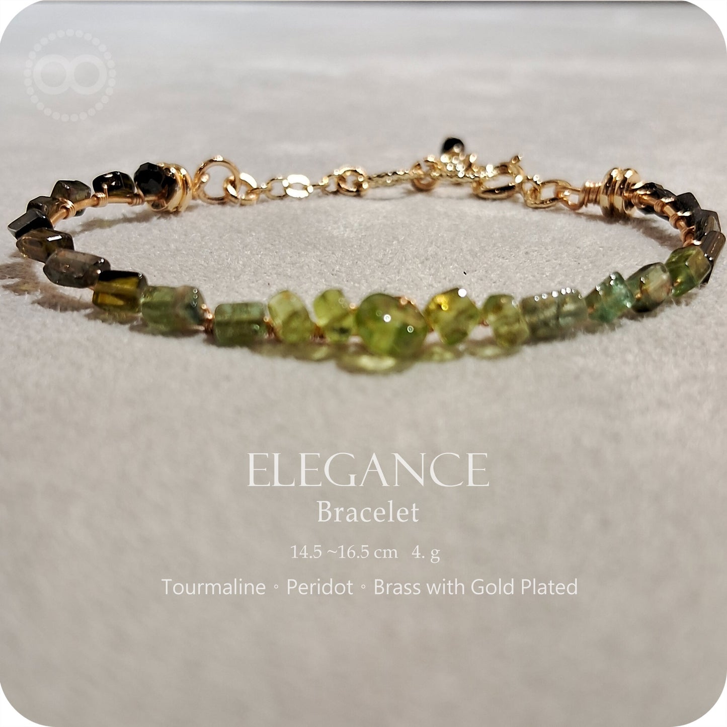 Tourmaline 星球 ✹ 律動 Bracelet 手環 EleganceB001