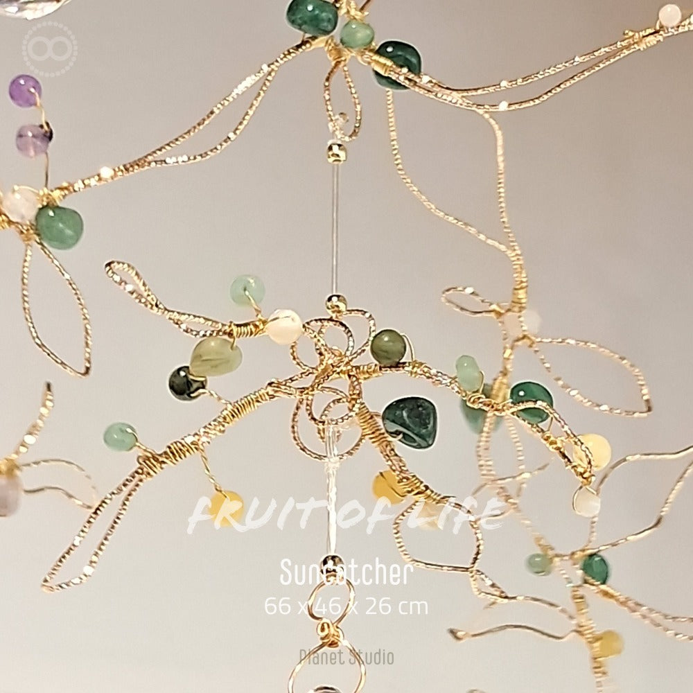 Fruit of Life - Crystal Sun Catcher 星球 ✦ 光織御守 Collectible Work of Light ｜Planet Studio - Sun019