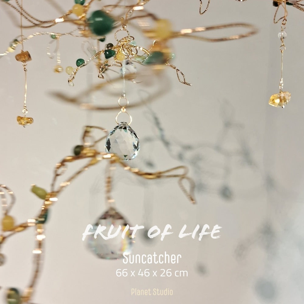 Fruit of Life - Crystal Sun Catcher 星球 ✦ 光織御守 Collectible Work of Light ｜Planet Studio - Sun019