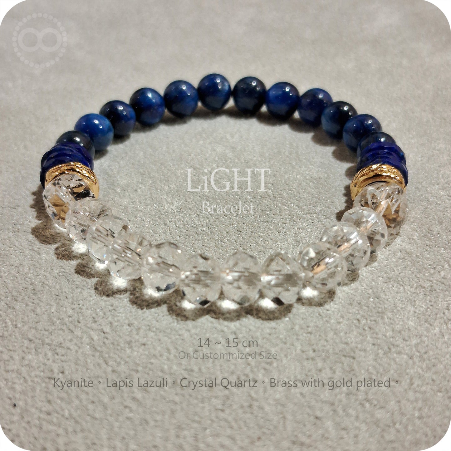 LiGHT 光 ✹ 星球 Lazurite Bracelet  飛行手環-湛藍 LB006