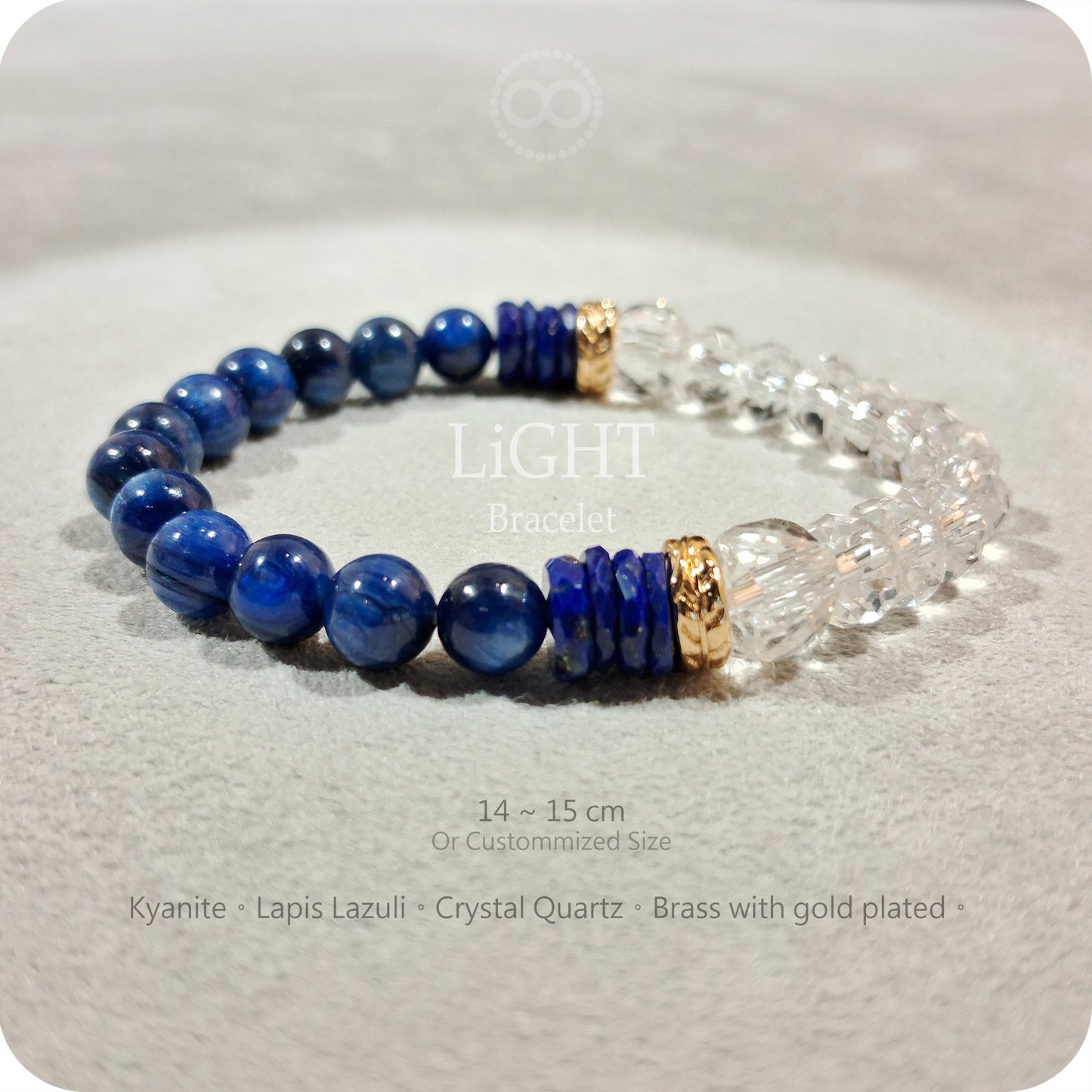 LiGHT 光 ✹ 星球 Lazurite Bracelet  飛行手環-湛藍 LB006