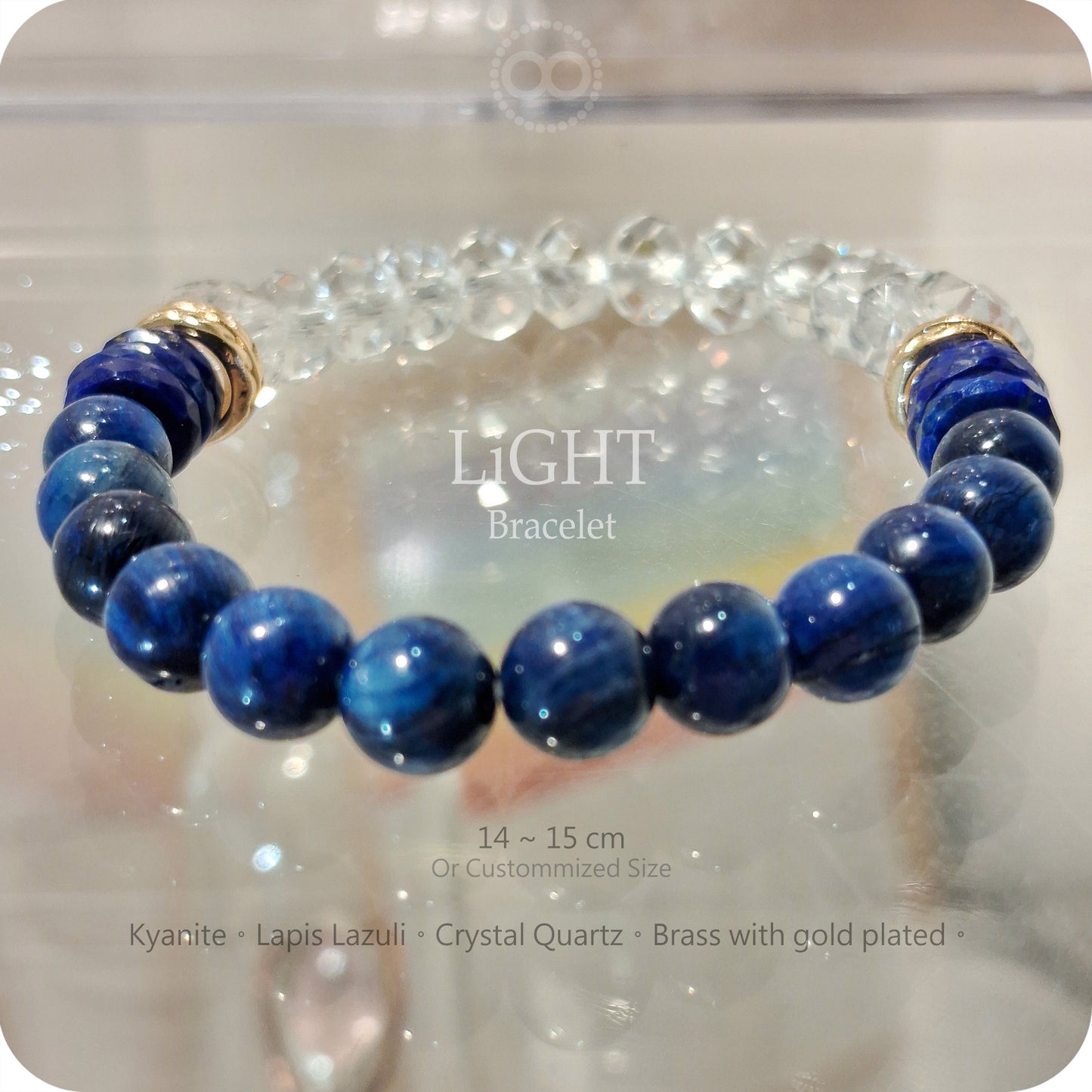 LiGHT 光 ✹ 星球 Lazurite Bracelet  飛行手環-湛藍 LB006