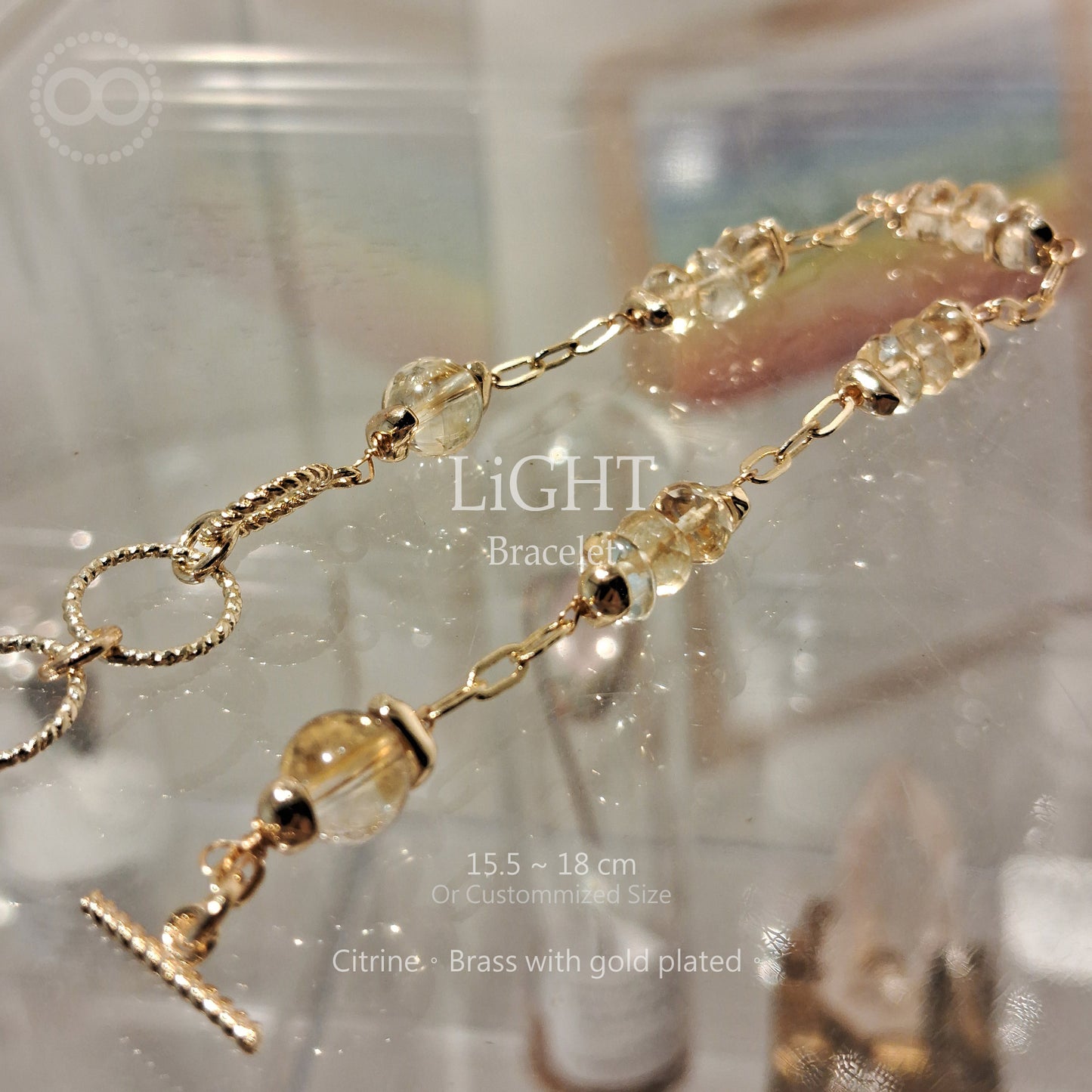 LiGHT 光 ✹ 星球 Citrine Bracelet  飛行手環  LB007