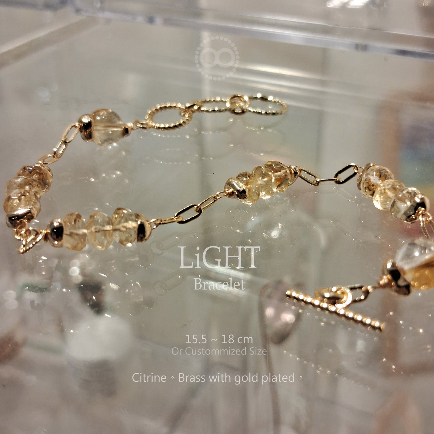 LiGHT 光 ✹ 星球 Citrine Bracelet  飛行手環  LB007