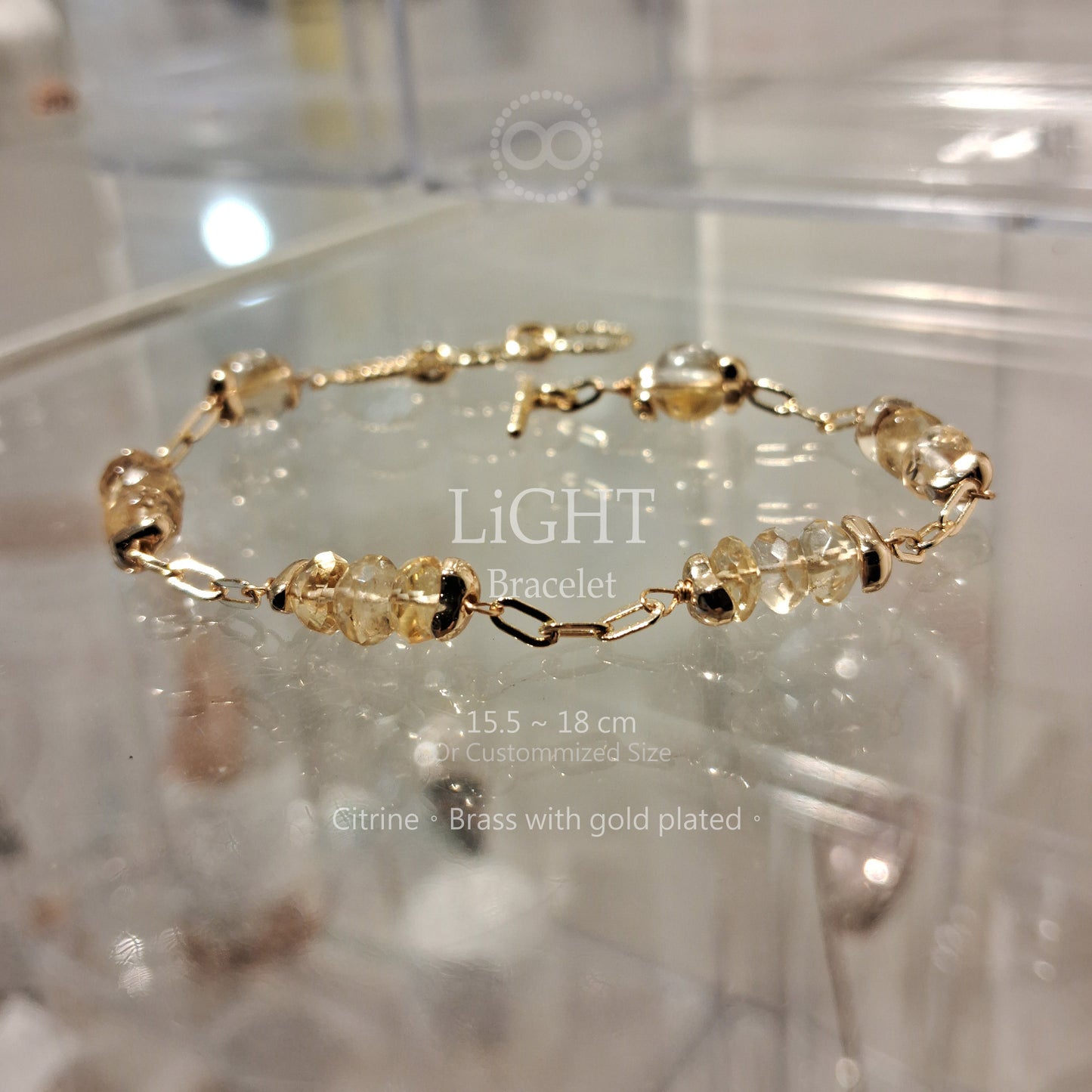 LiGHT 光 ✹ 星球 Citrine Bracelet  飛行手環  LB007