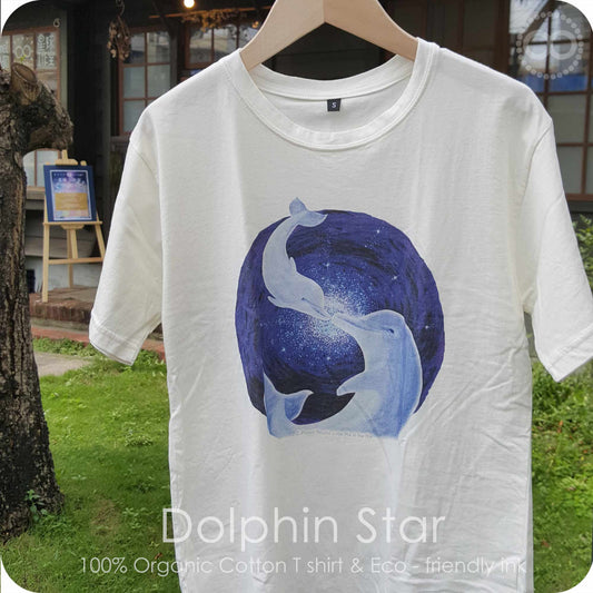 Organic Cotton T 有機棉衣 Dolphin ♥ 海豚