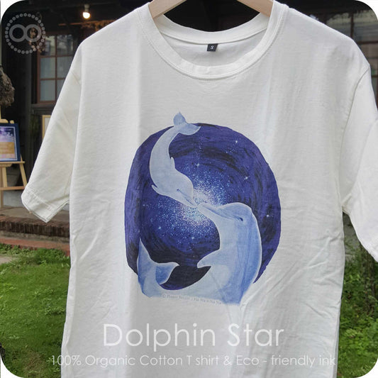 Organic Cotton T 有機棉衣 Dolphin  ♥  海豚