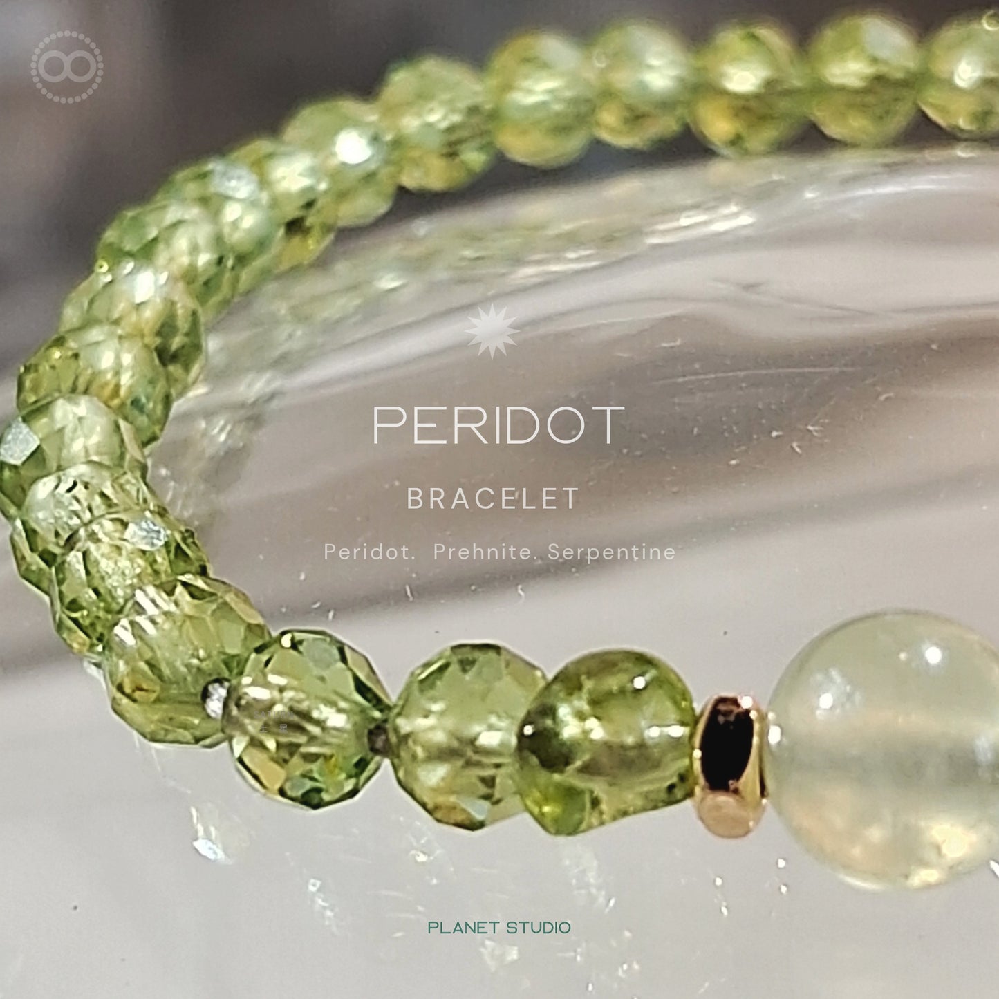 Peridot Bracelet  橄欖石 ｜細緻手環