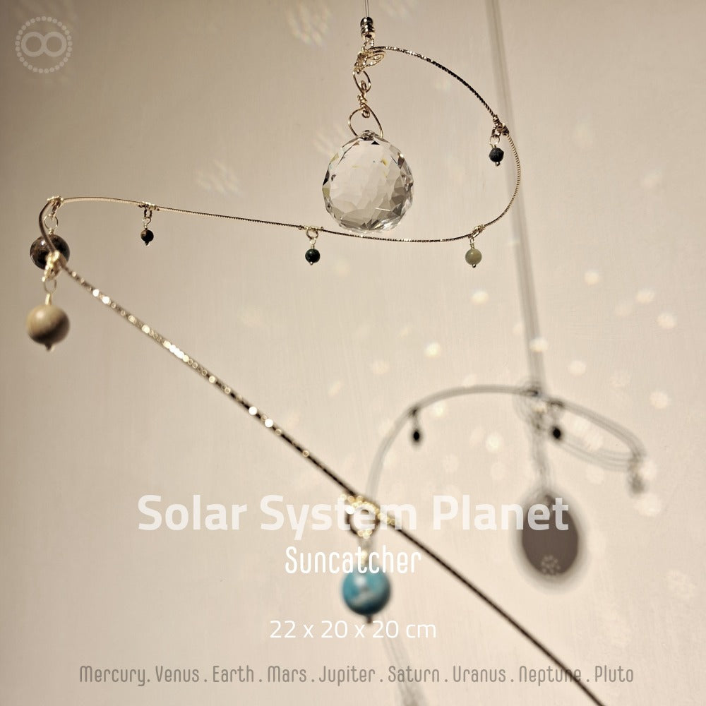 Solar System - Crystal Sun Catcher 星球 ✦ 光織御守 Collectible Work of Light ｜Planet Studio - Sun018