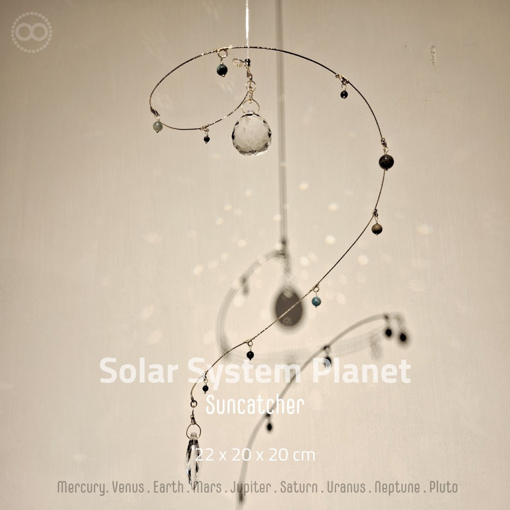 Solar System - Crystal Sun Catcher 星球 ✦ 光織御守 Collectible Work of Light ｜Planet Studio - Sun018
