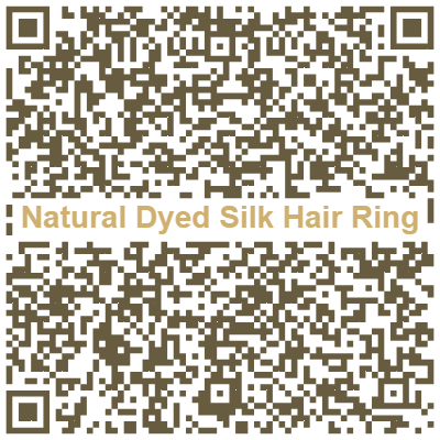 星球✹ 蠶絲髮圈 Silk Hair Ring  草木染 Natural Dyed