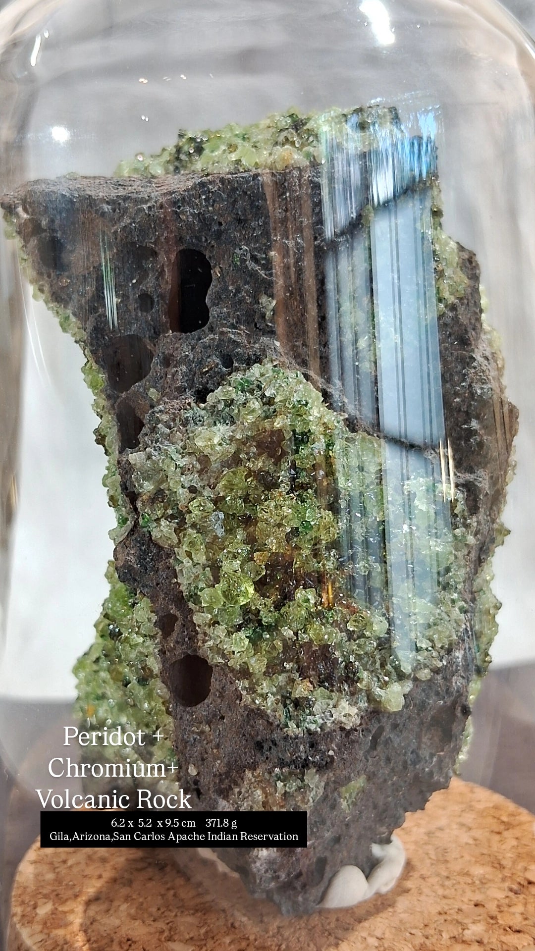 星紀圖 ✹ Peridot+Chromium+Volcanic 橄欖石+鉻晶體礦+火山岩 [ Pe11 ]