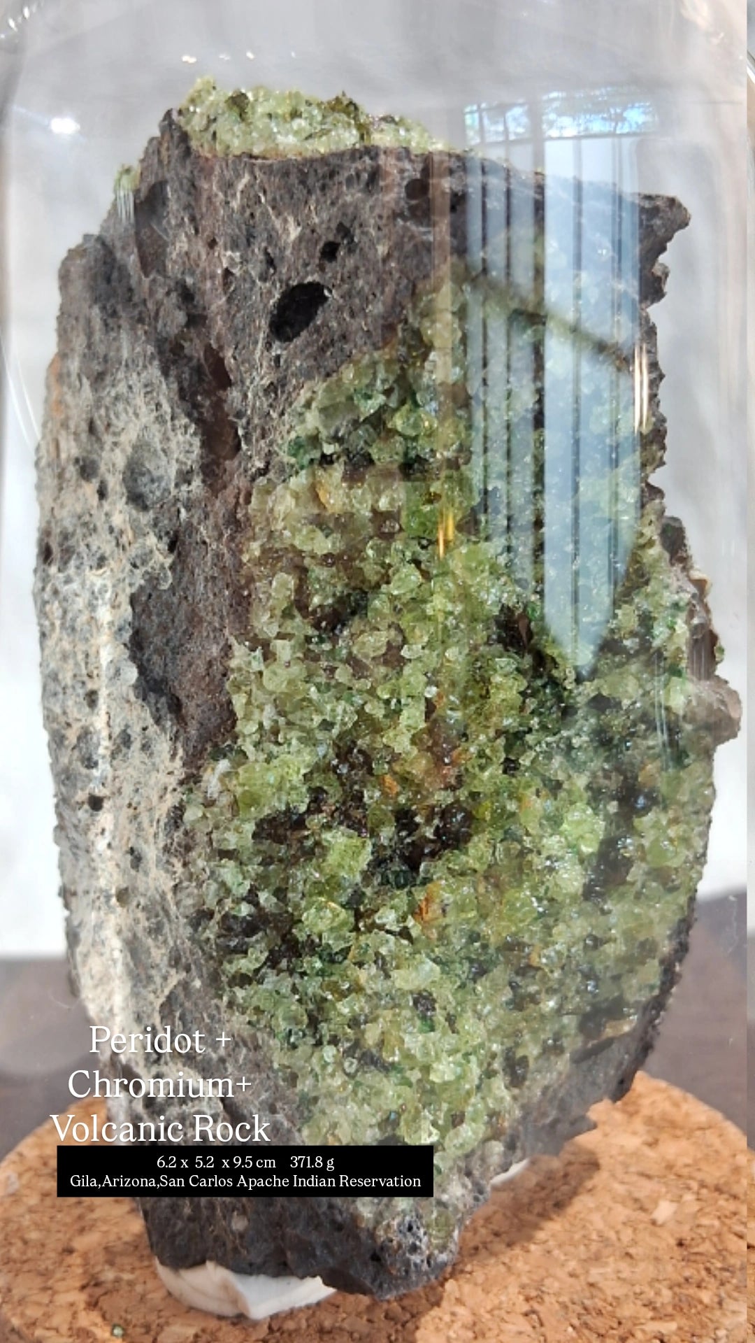 星紀圖 ✹ Peridot+Chromium+Volcanic 橄欖石+鉻晶體礦+火山岩 [ Pe11 ]