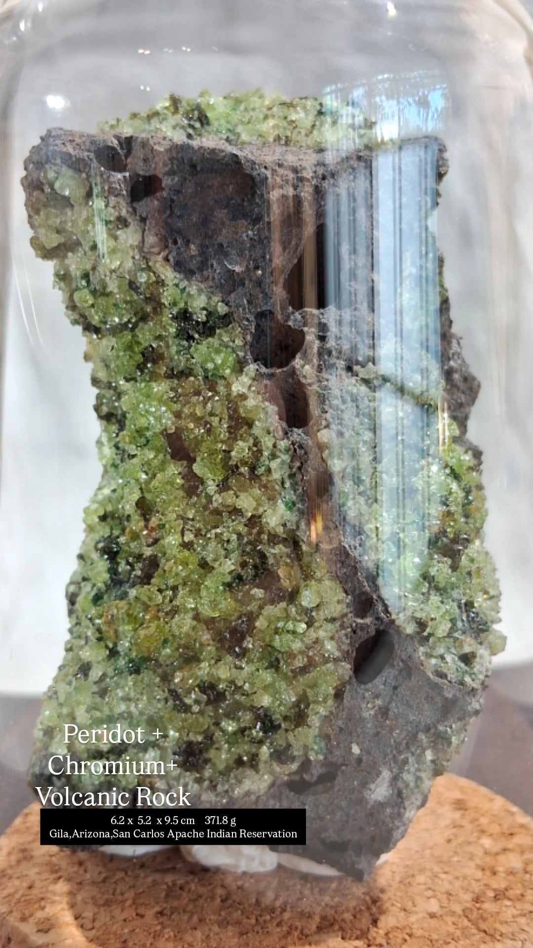 星紀圖 ✹ Peridot+Chromium+Volcanic 橄欖石+鉻晶體礦+火山岩 [ Pe11 ]