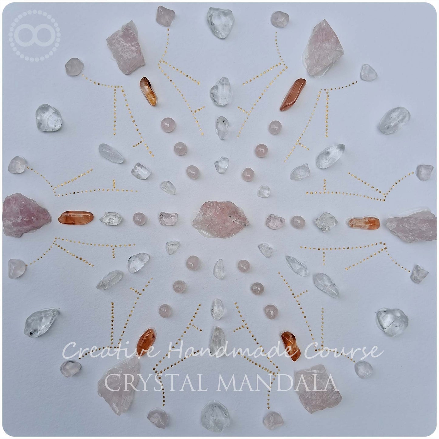 星球 ✹ 晶礦曼陀羅 ✹ 課程 :: 藝術靜心 Creative Art Course ∞ Crystal Mandala