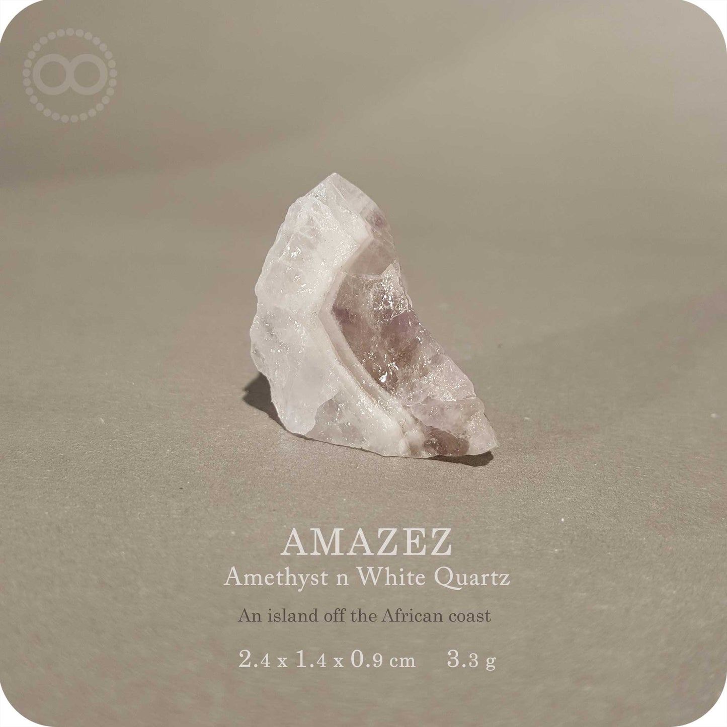 星紀圖 ♦ AMAZEZ 紫水晶&石英晶體  [ AMAZEZ 01 ]