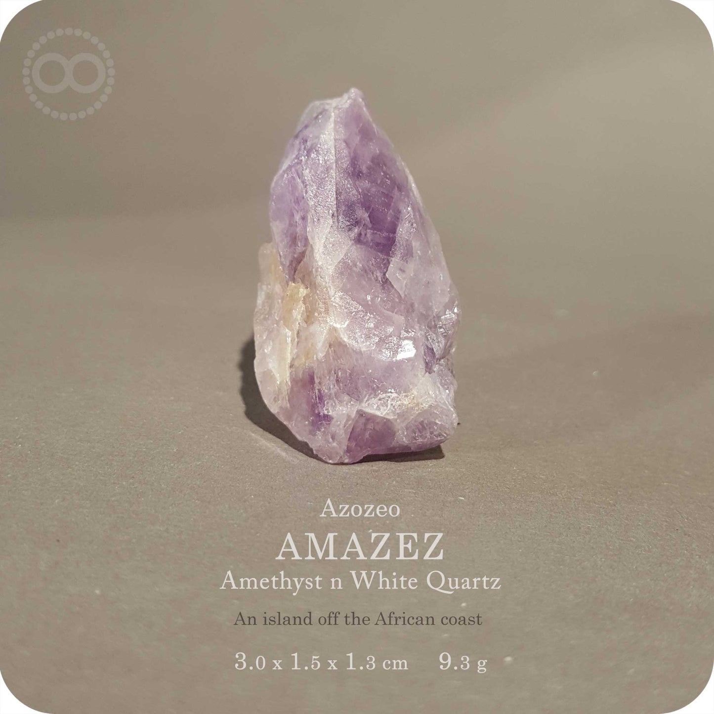 星紀圖 ♦ AMAZEZ 紫水晶&石英晶體  [ AMAZEZ 02 ]