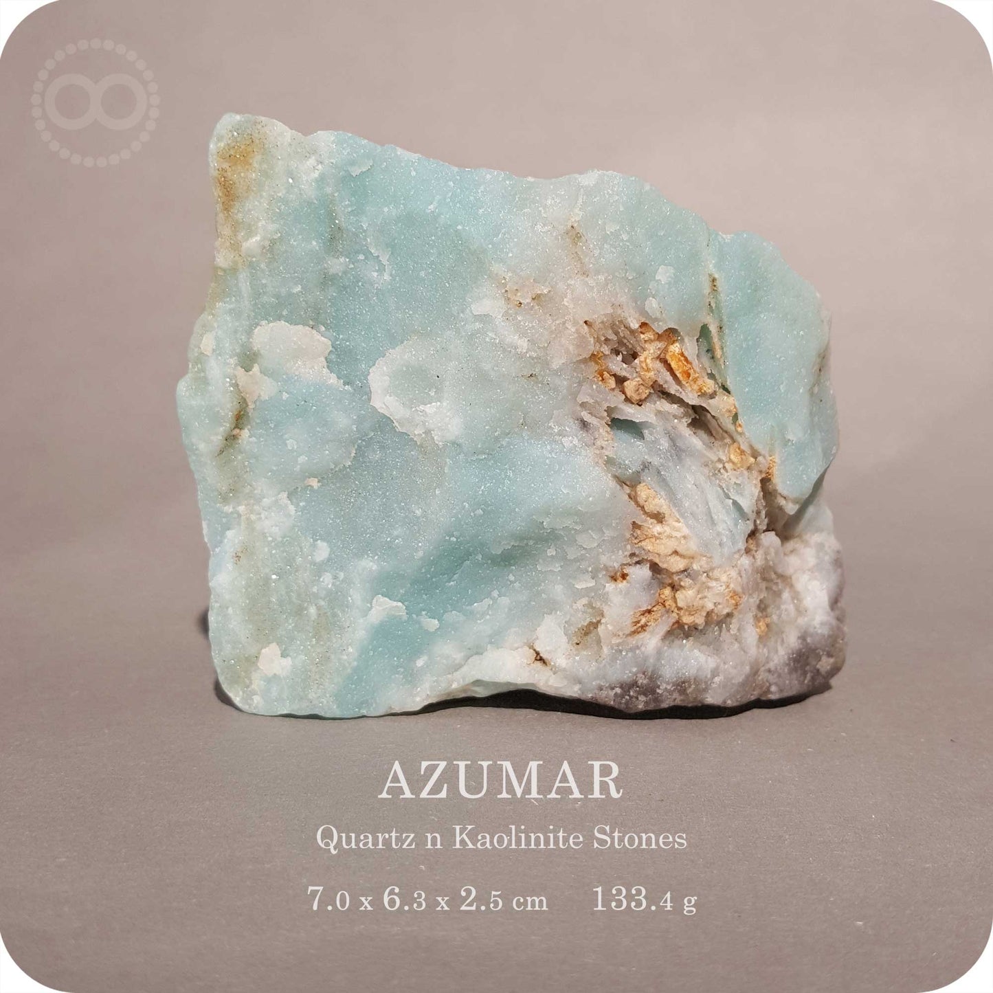 星紀圖 ♦ AZUMAR 高嶺土石英晶體   [ AZUMAR  02 ]