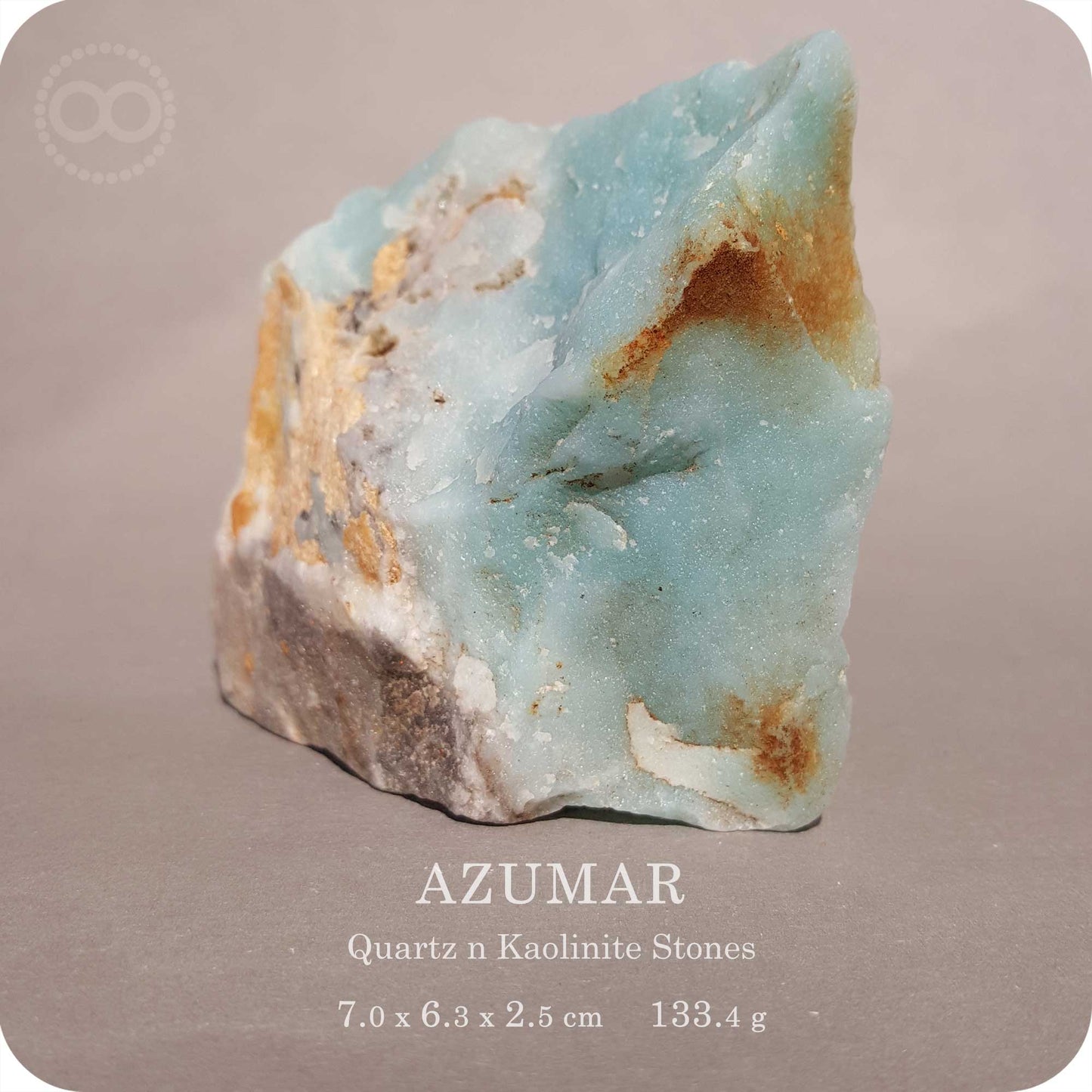 星紀圖 ♦ AZUMAR 高嶺土石英晶體   [ AZUMAR  02 ]